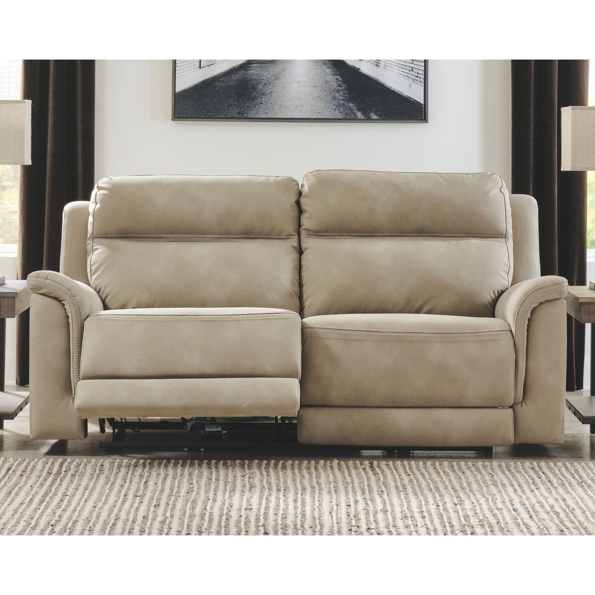 Next-Gen Durapella Power Reclining Sofa with Adjustable Headrest - Image 2