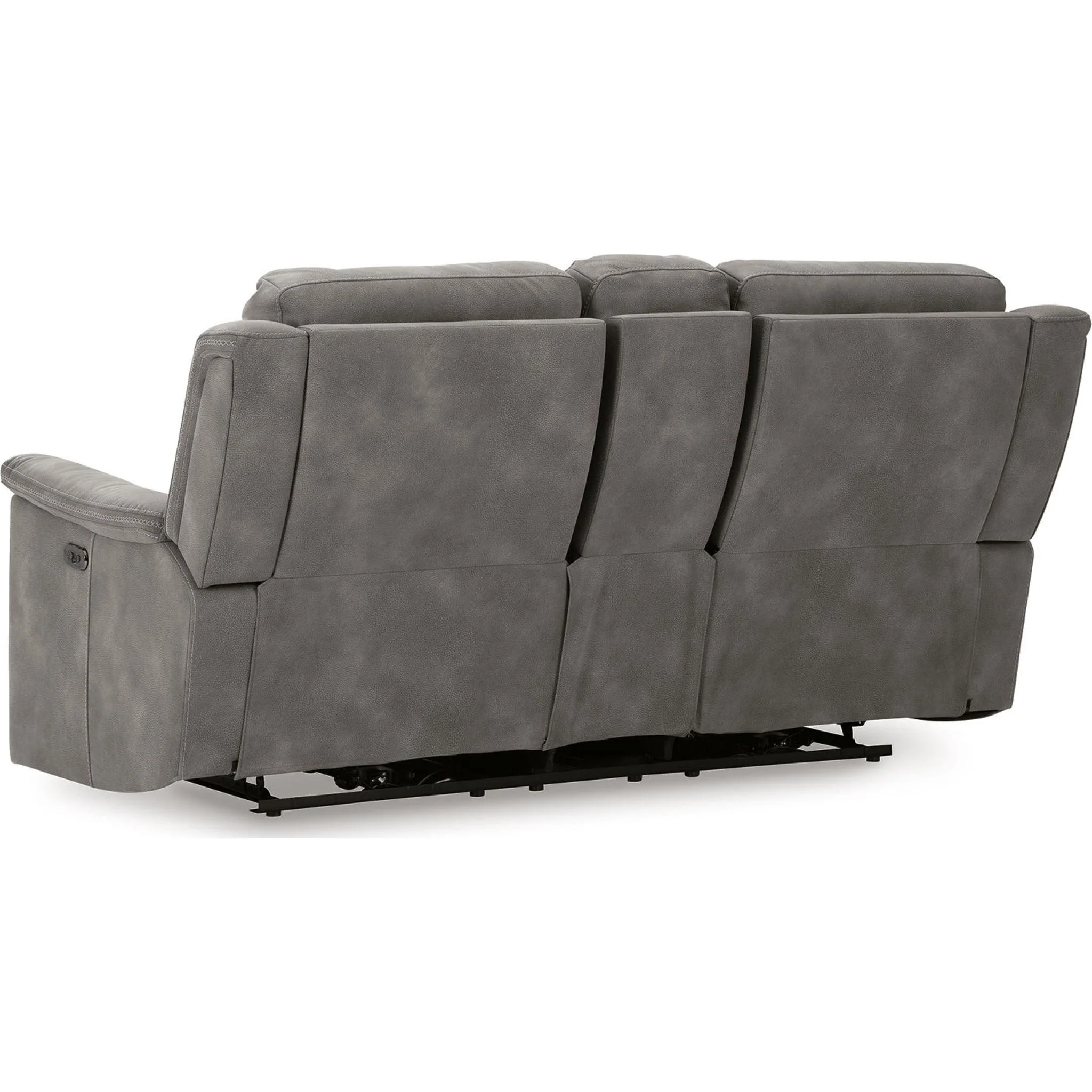Next-Gen Durapella Power Reclining Loveseat Console with Adjustable Headrest - Image 15