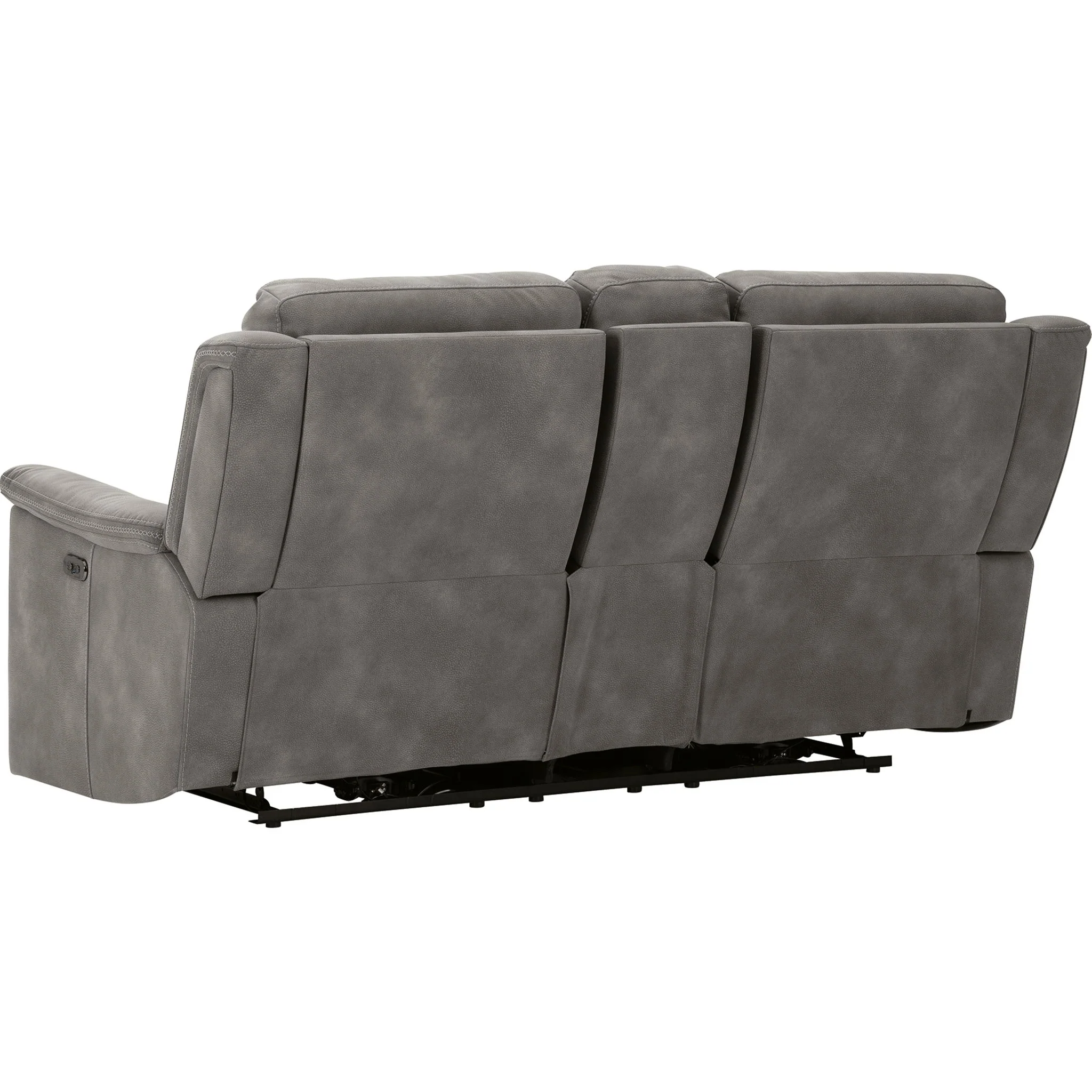 Next-Gen Durapella Power Reclining Loveseat Console with Adjustable Headrest - Image 4