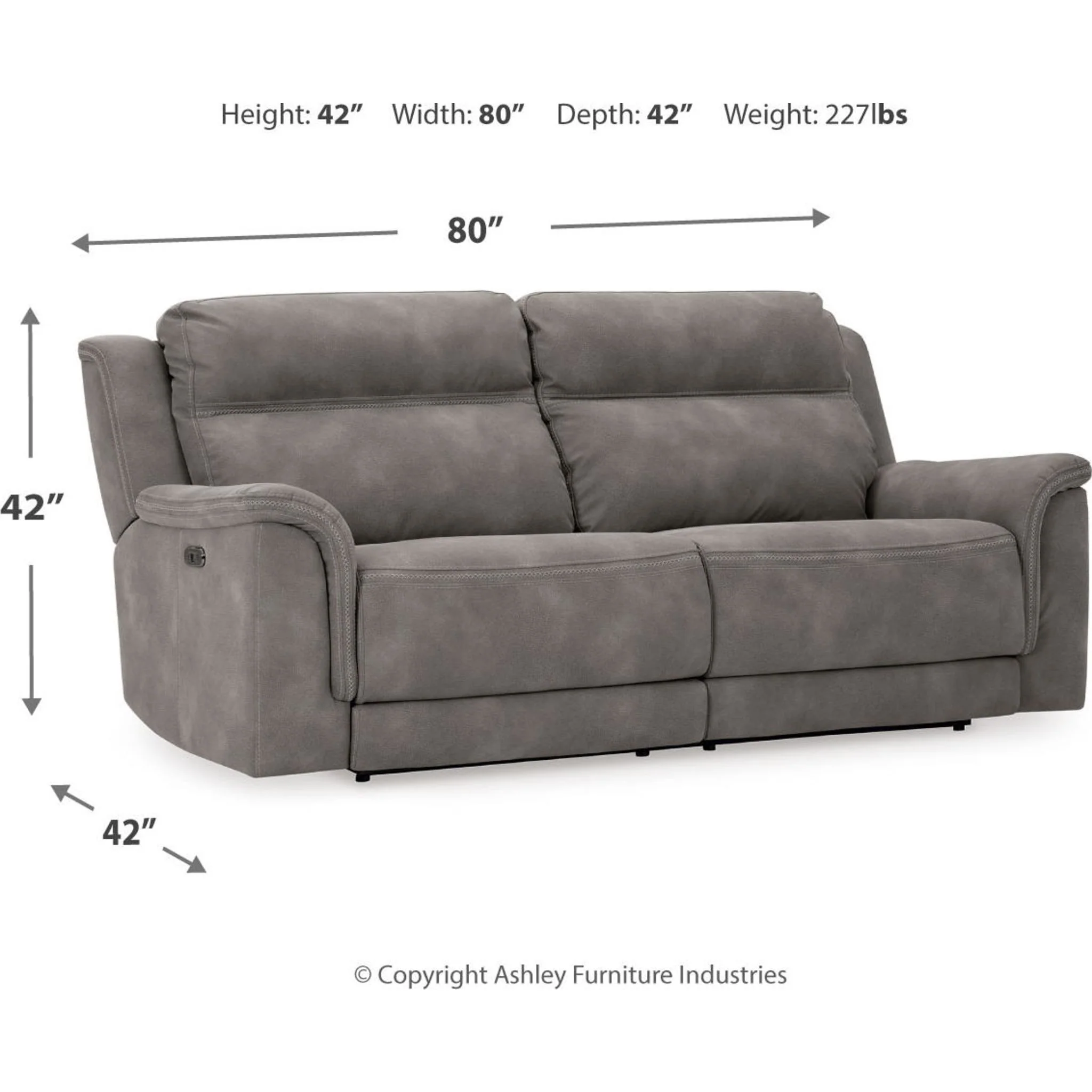 Next-Gen Durapella Reclining Sofa with Power - Image 19