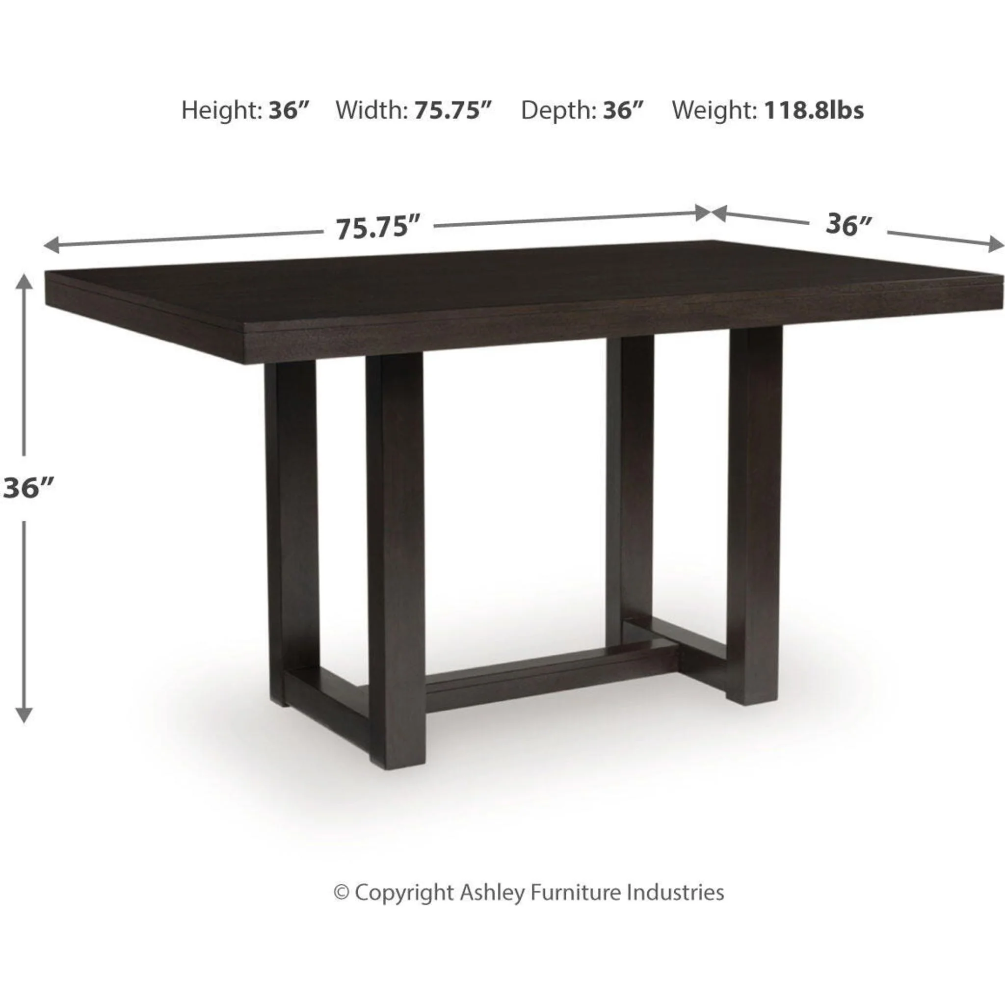 Neymorton Counter Height Table - Image 15
