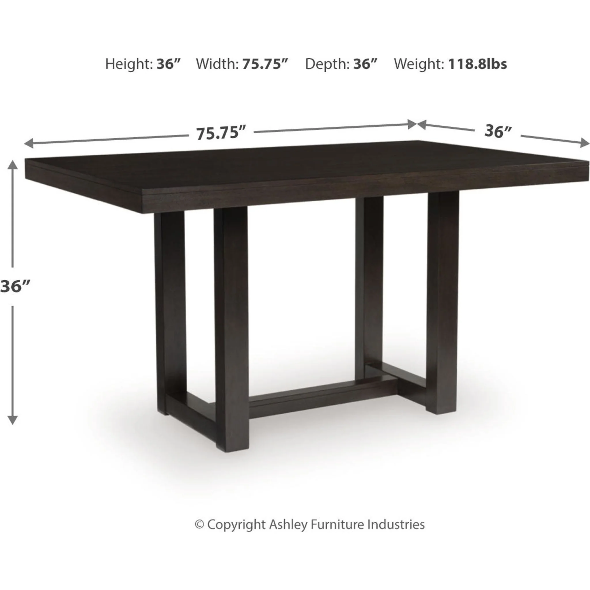 Neymorton Counter Height Table - Image 9