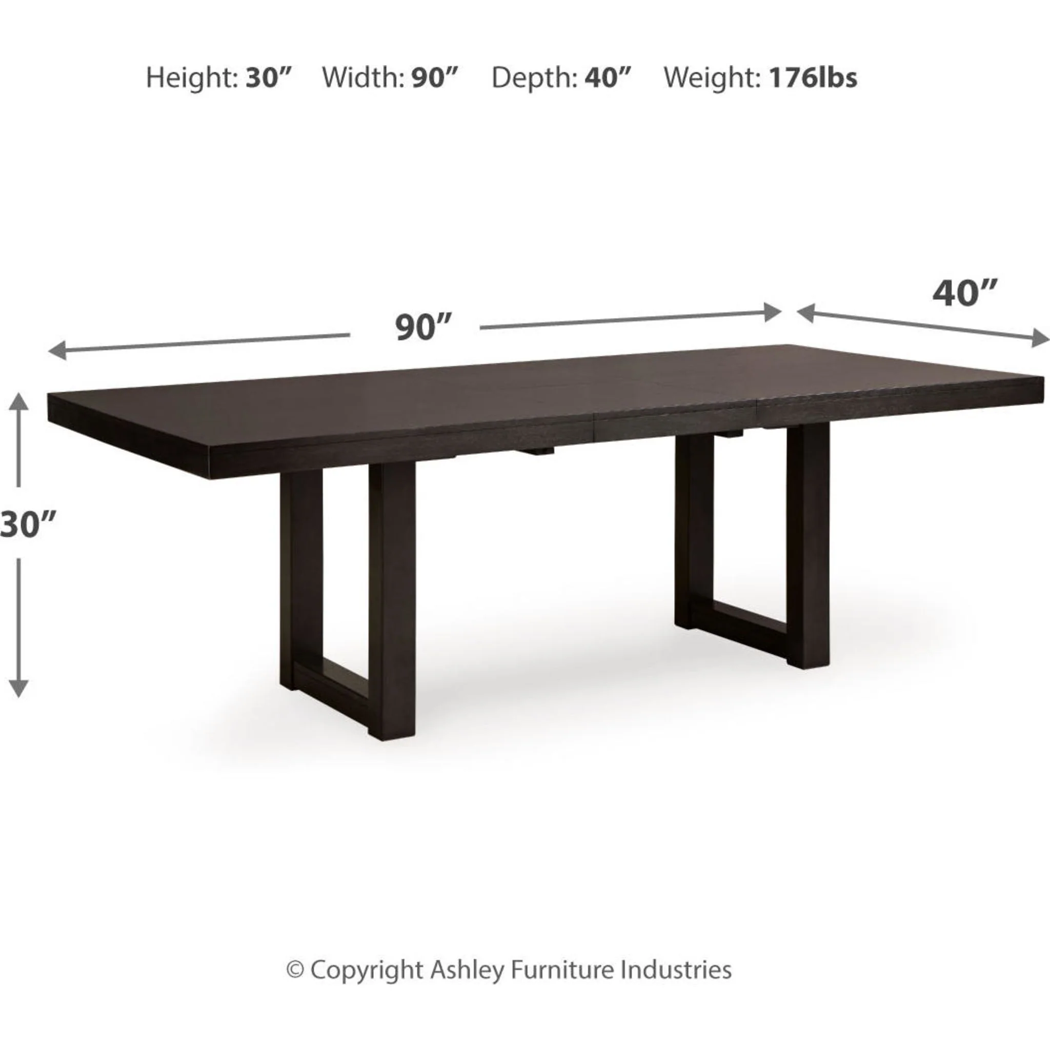 Neymorton Dining Extension Table - Image 5