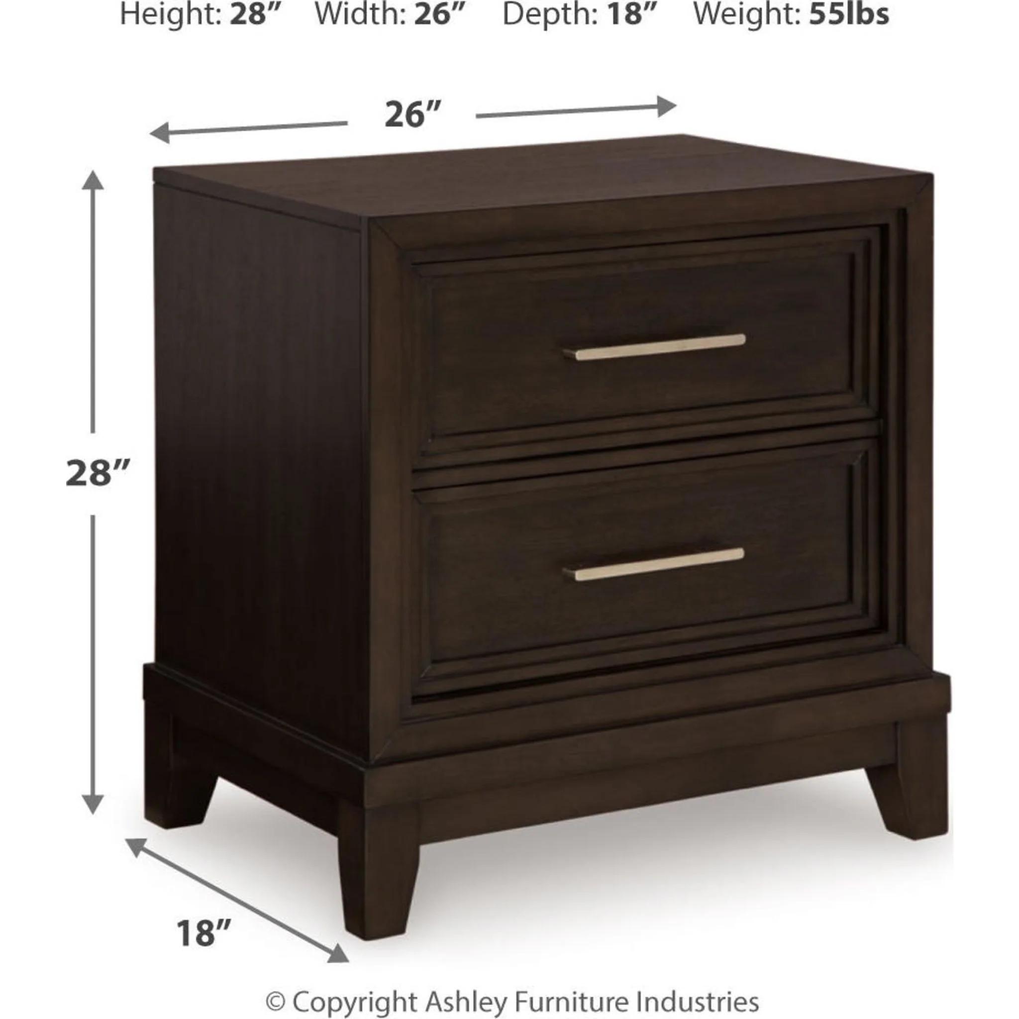 Neymorton Nightstand - Image 3