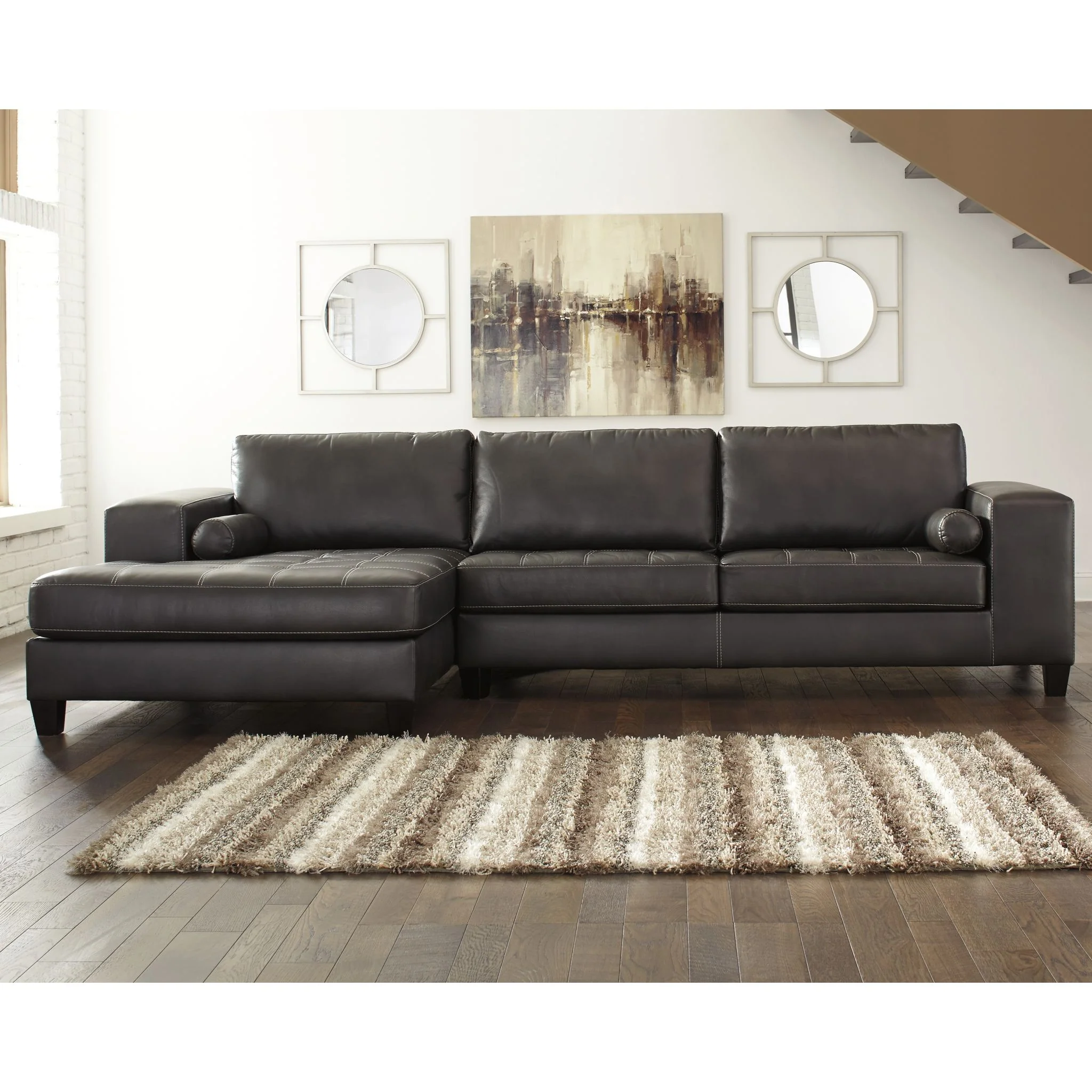 Nokomis 2 Piece Sectional with Chaise - Image 2
