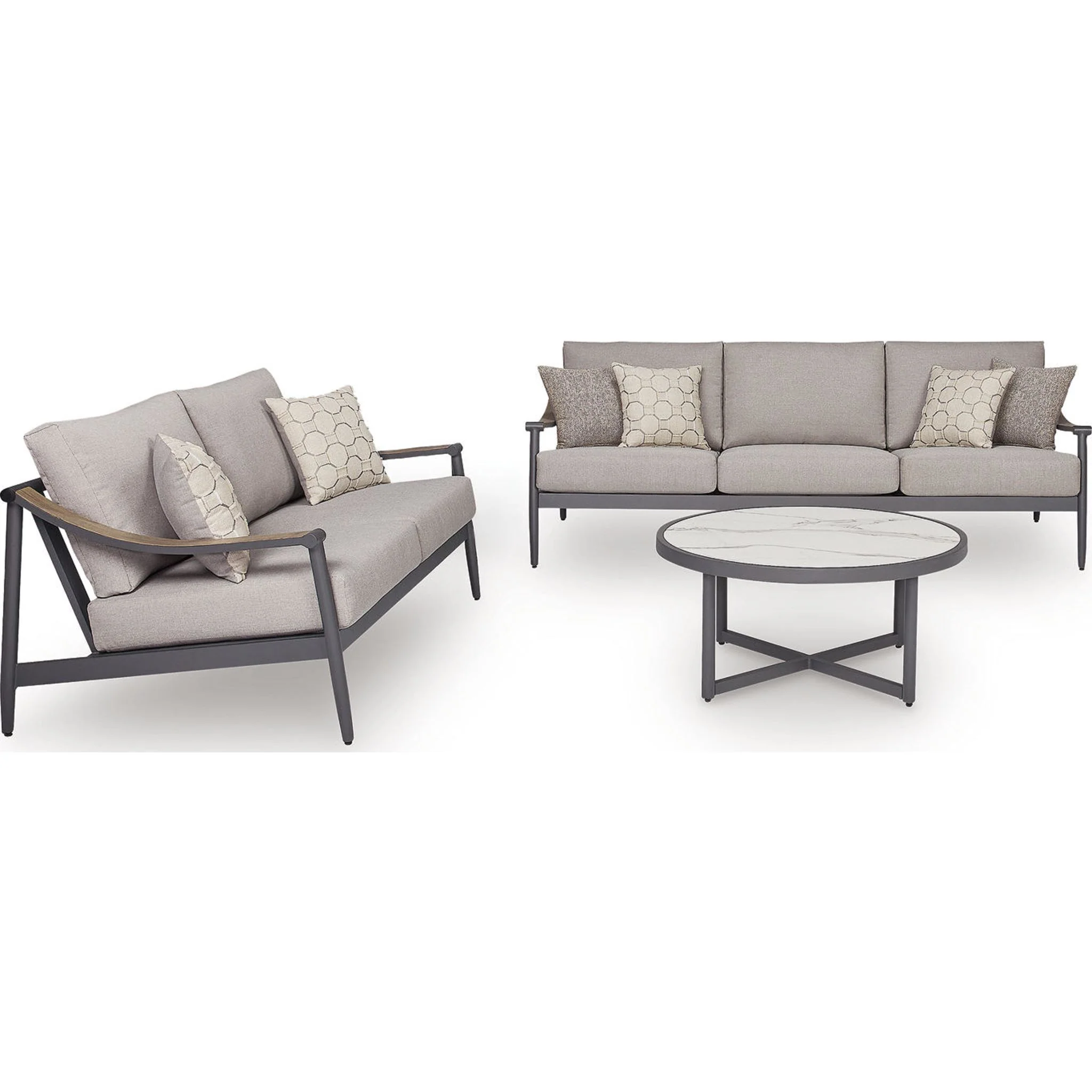 North Island 3 Piece Outdoor Seating - Image 2