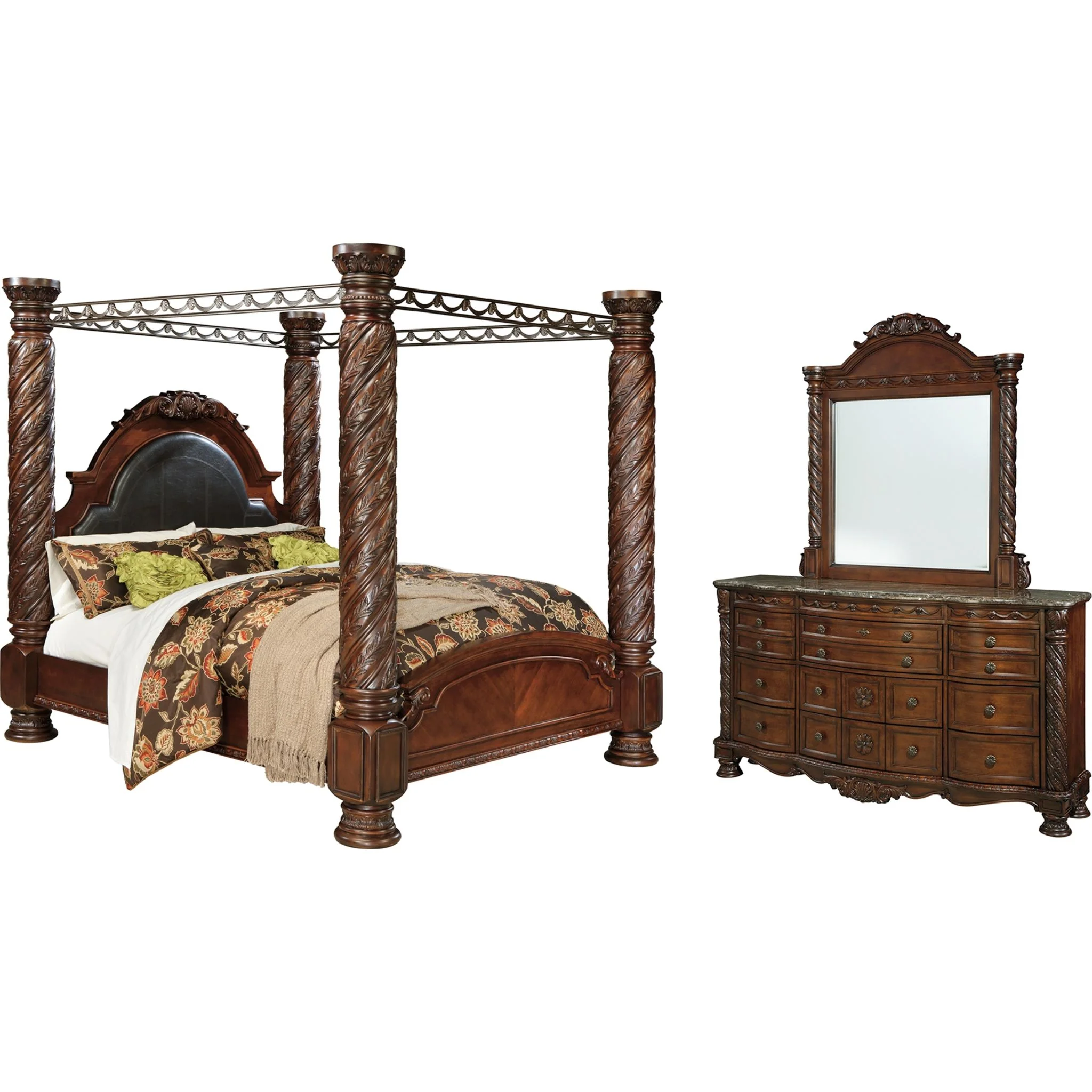 North Shore 5 Piece Queen Panel Bedroom - Image 2