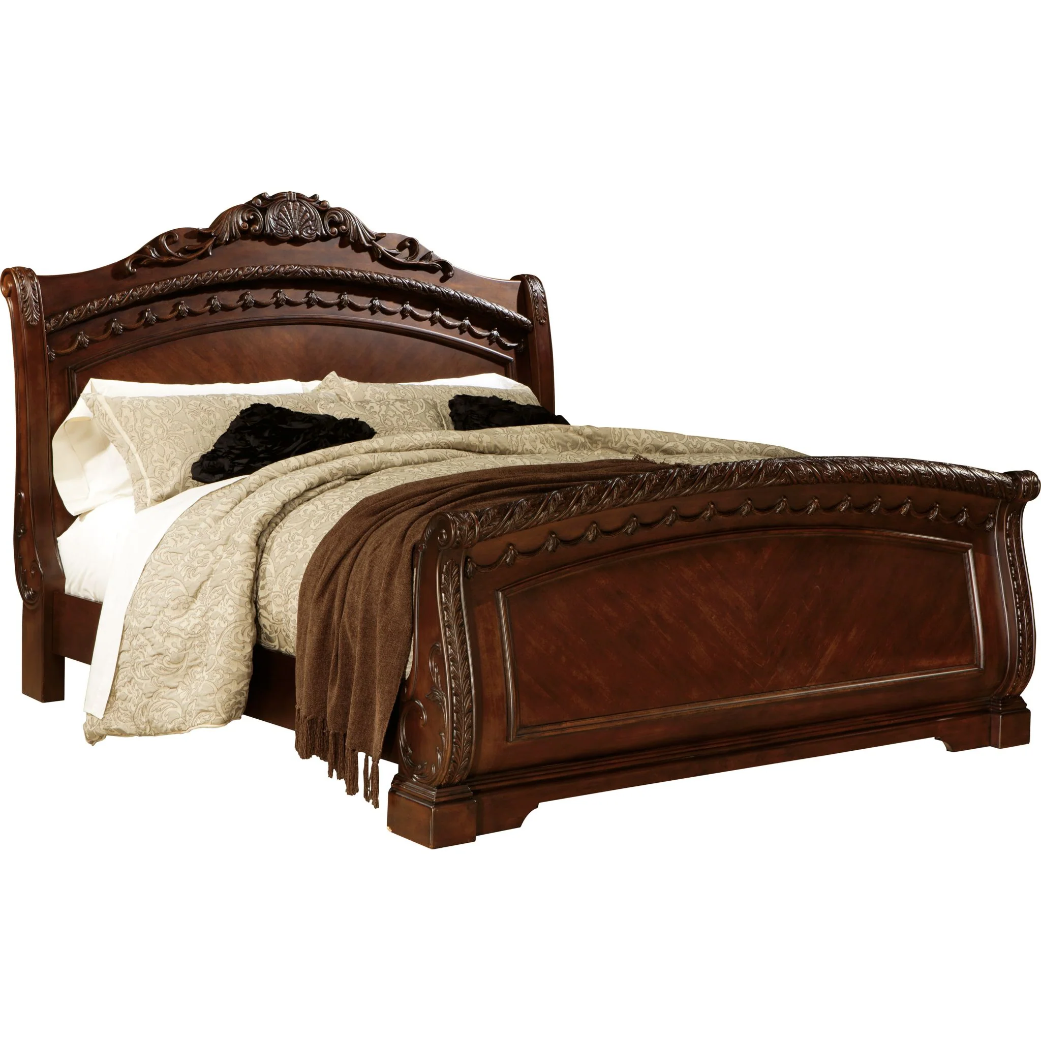 North Shore 5 Piece Sleigh Bedroom - Image 2