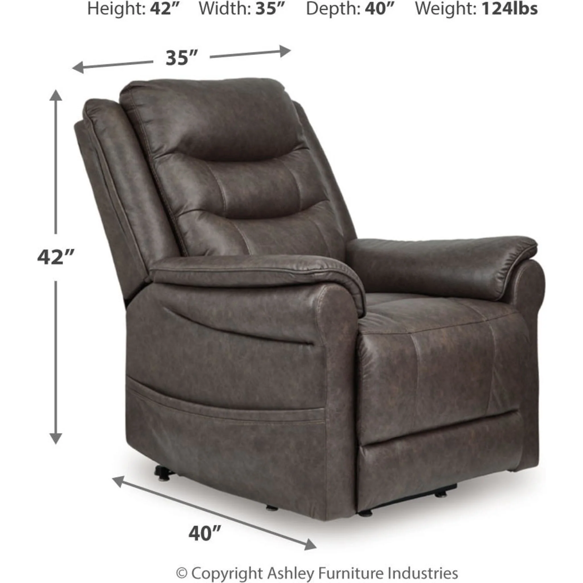 Oatman Power Lift Recliner - Image 17