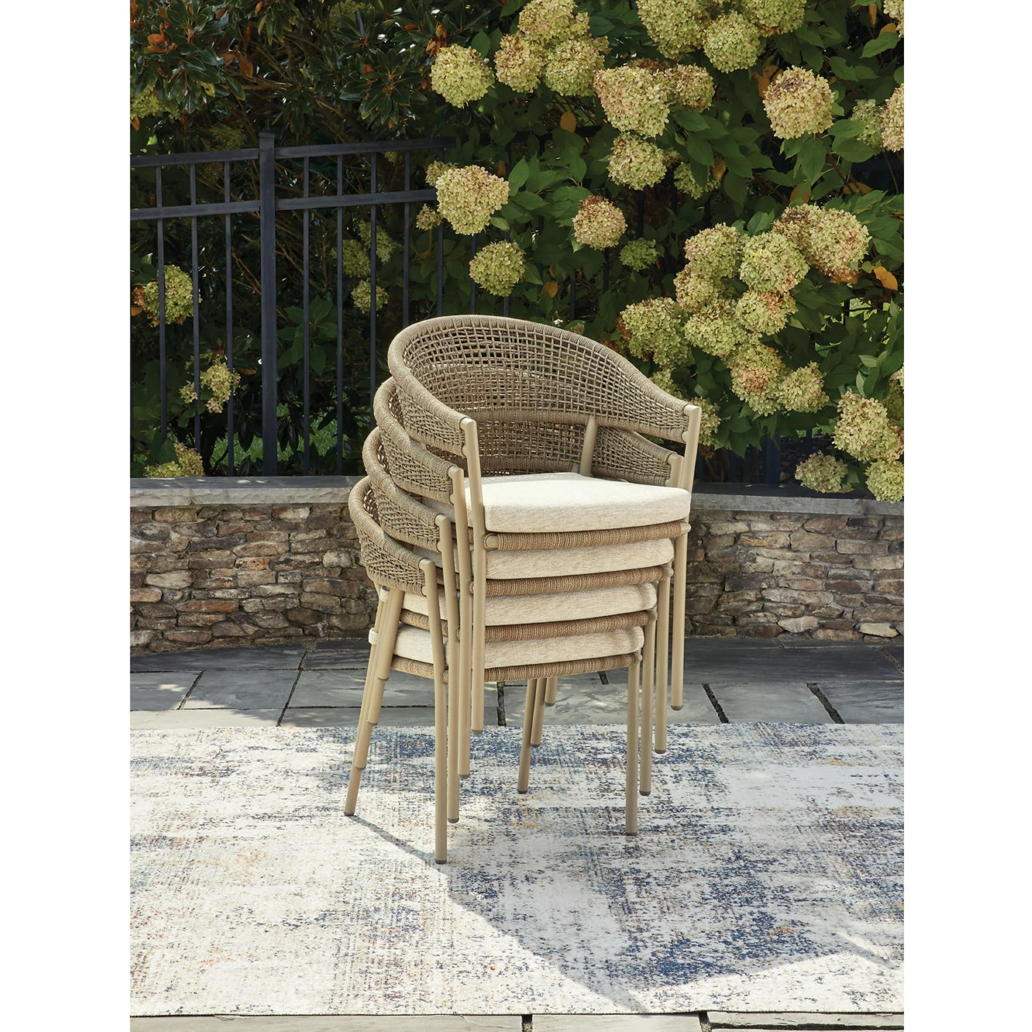 Ocean Park Outdoor Arm Chair (Set of 4) - Image 3
