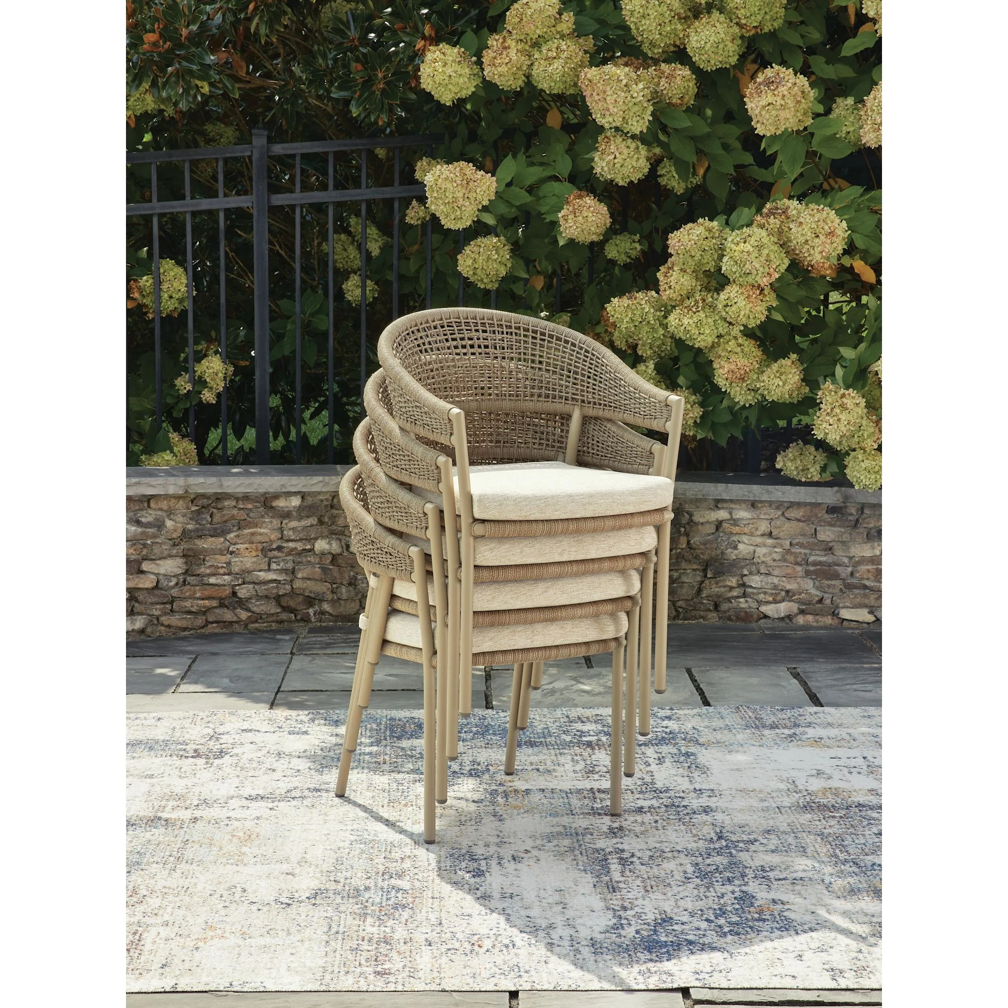 Ocean Park Outdoor Arm Chair (Set of 4) - Image 8