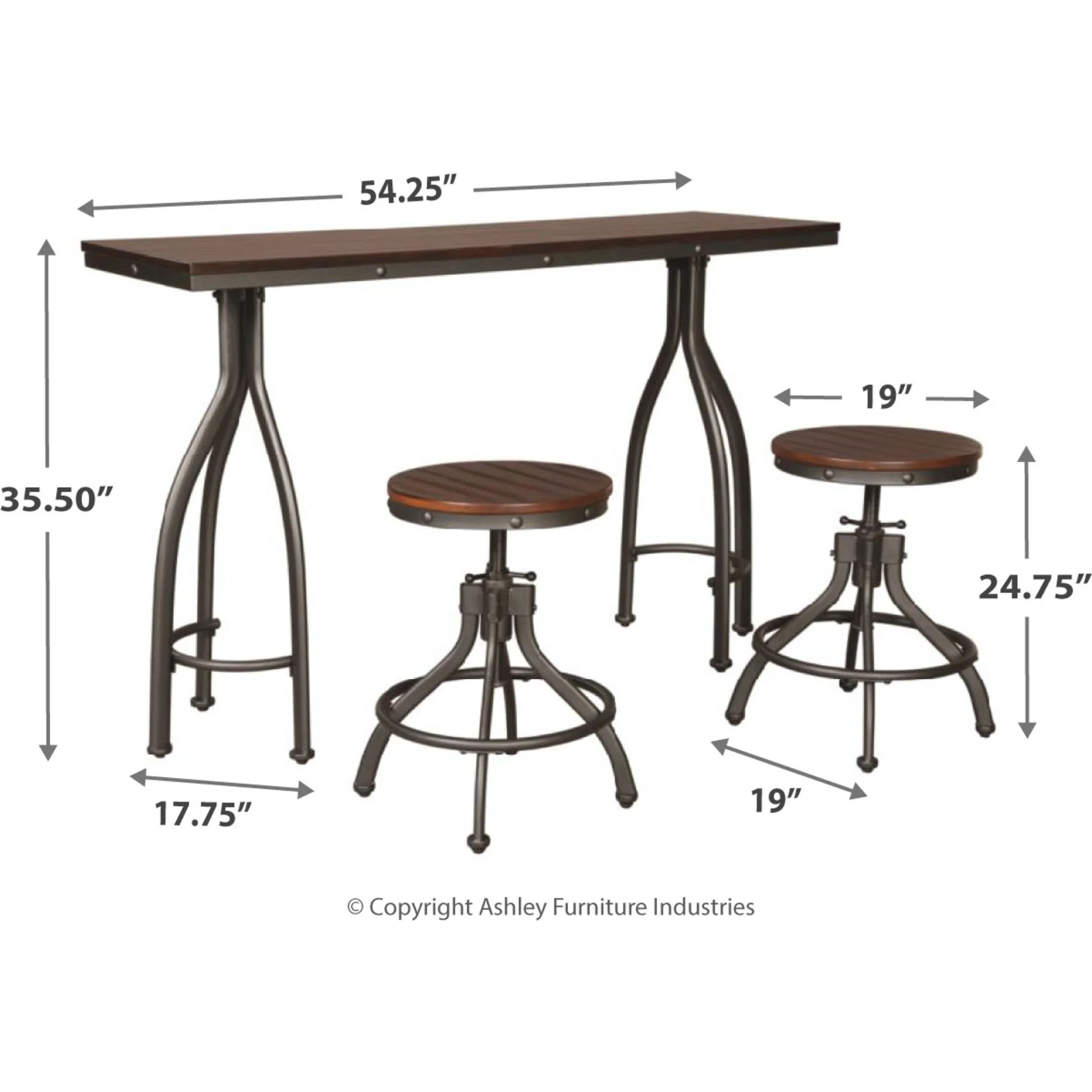 Odium Counter Dining Set - Image 4
