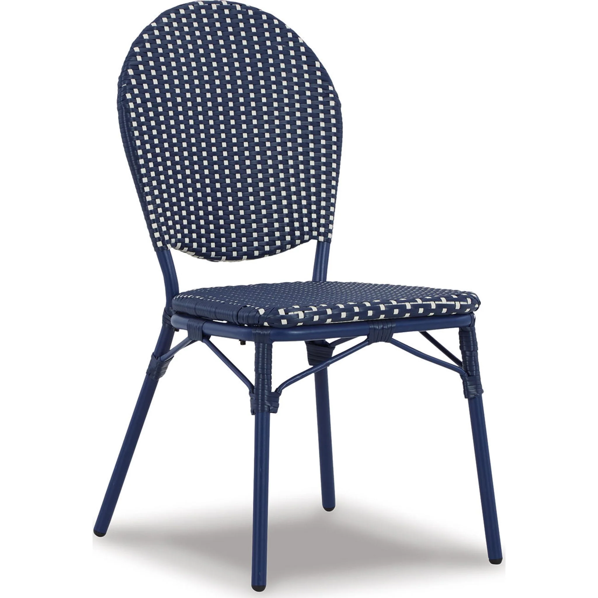 Odyssey Blue 3 Piece Outdoor Dining Set - Image 3
