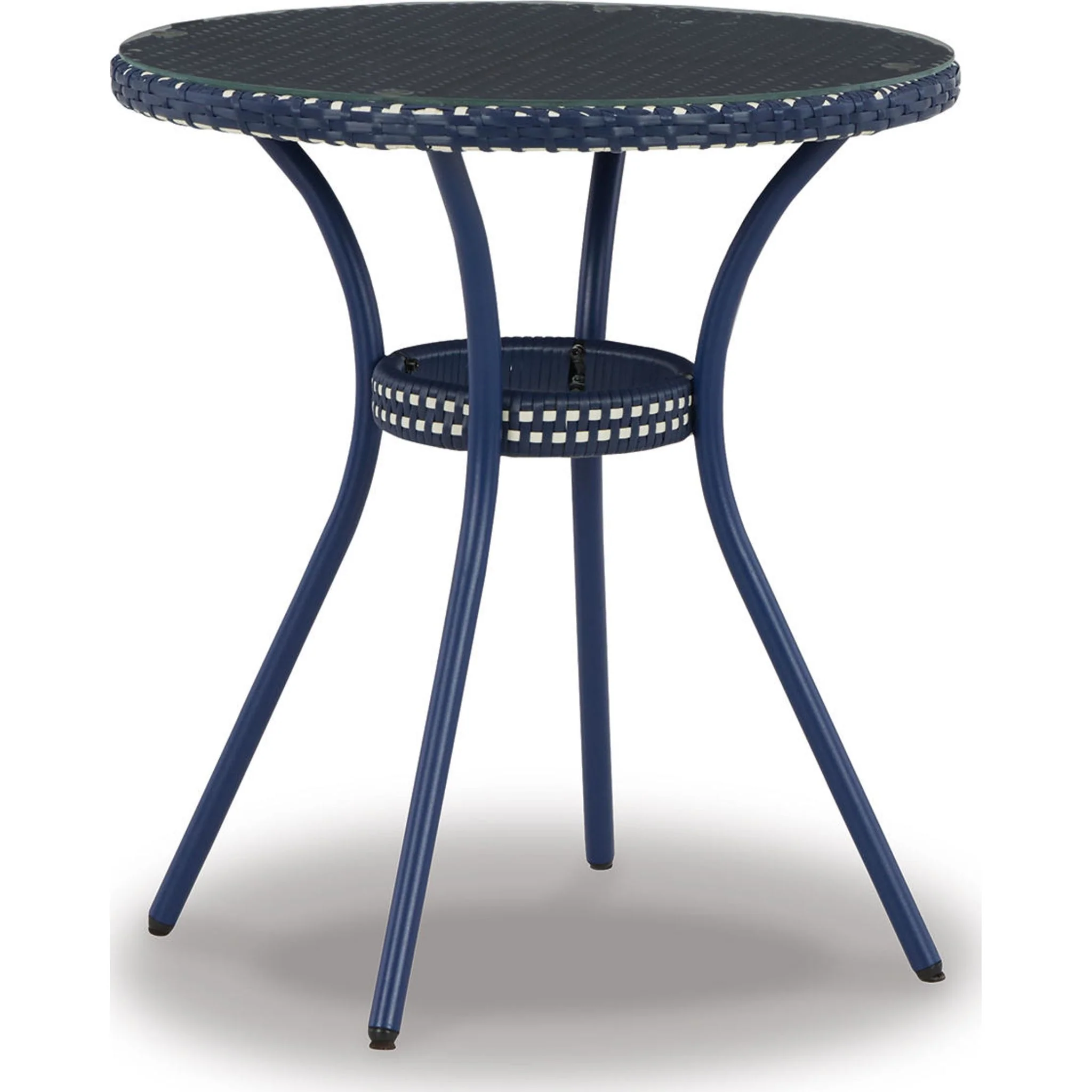 Odyssey Blue 3 Piece Outdoor Dining Set - Image 4