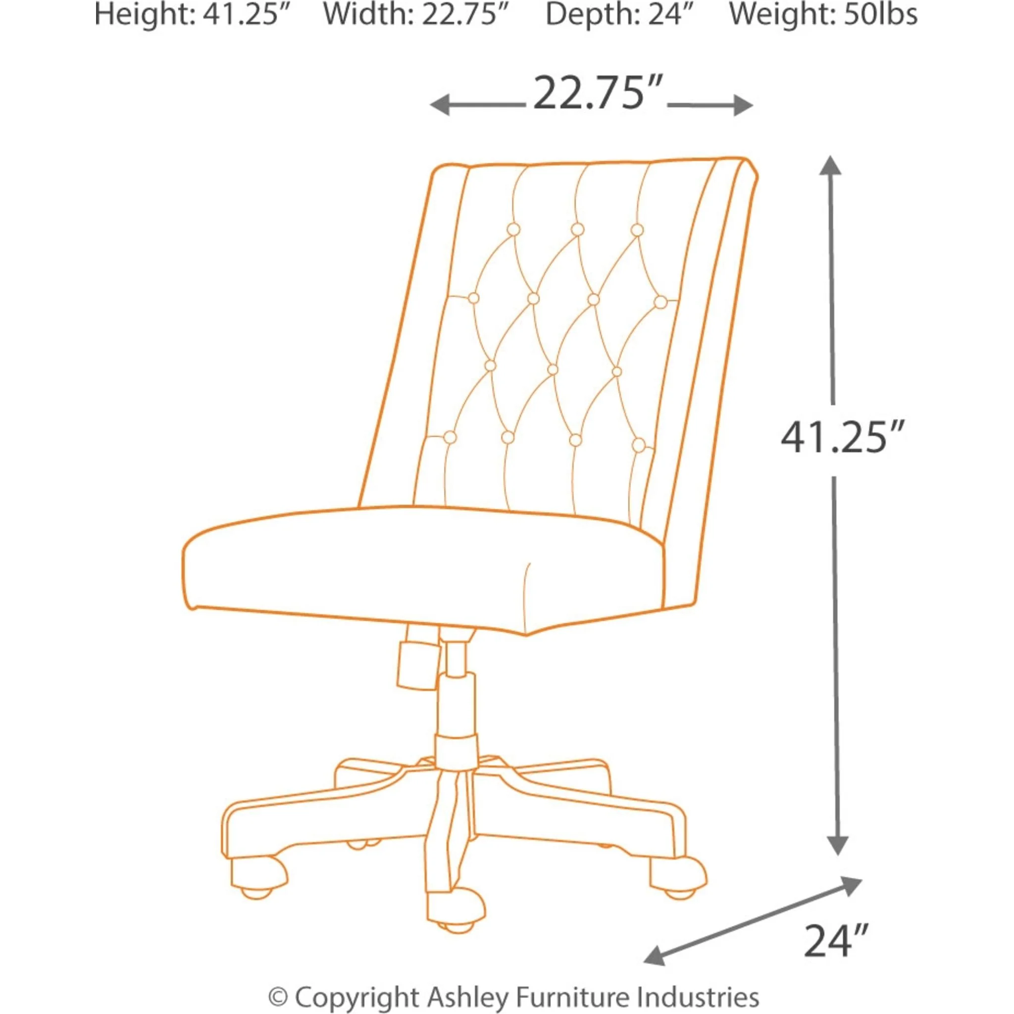 Office Swivel Chair Swivel Desk Chair - Image 6