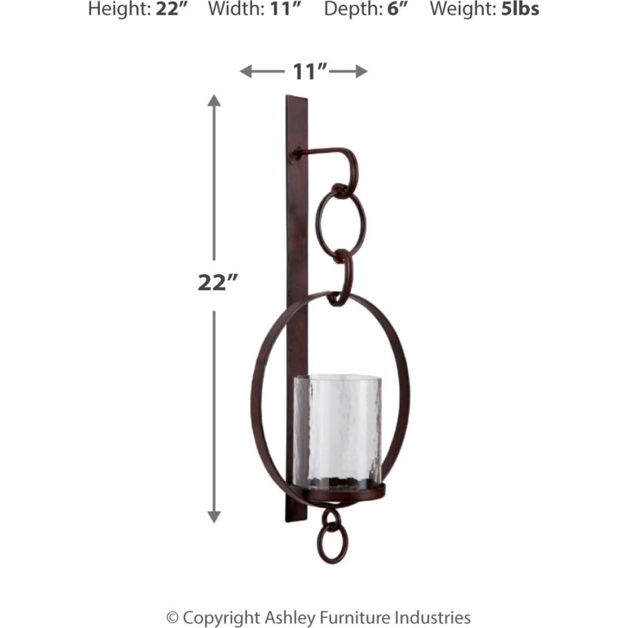 Ogaleesha Wall Sconce - Image 6