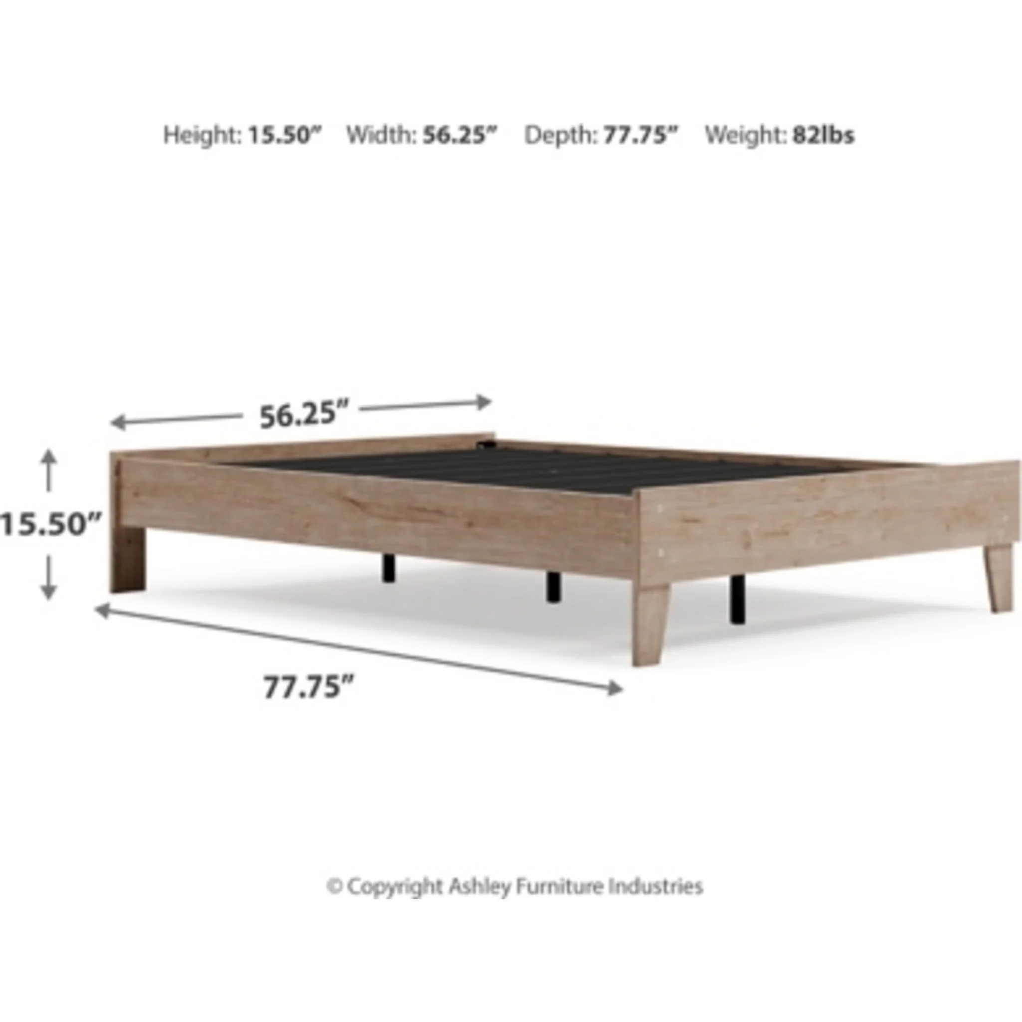 Oliah Full Platform Bed - Image 7