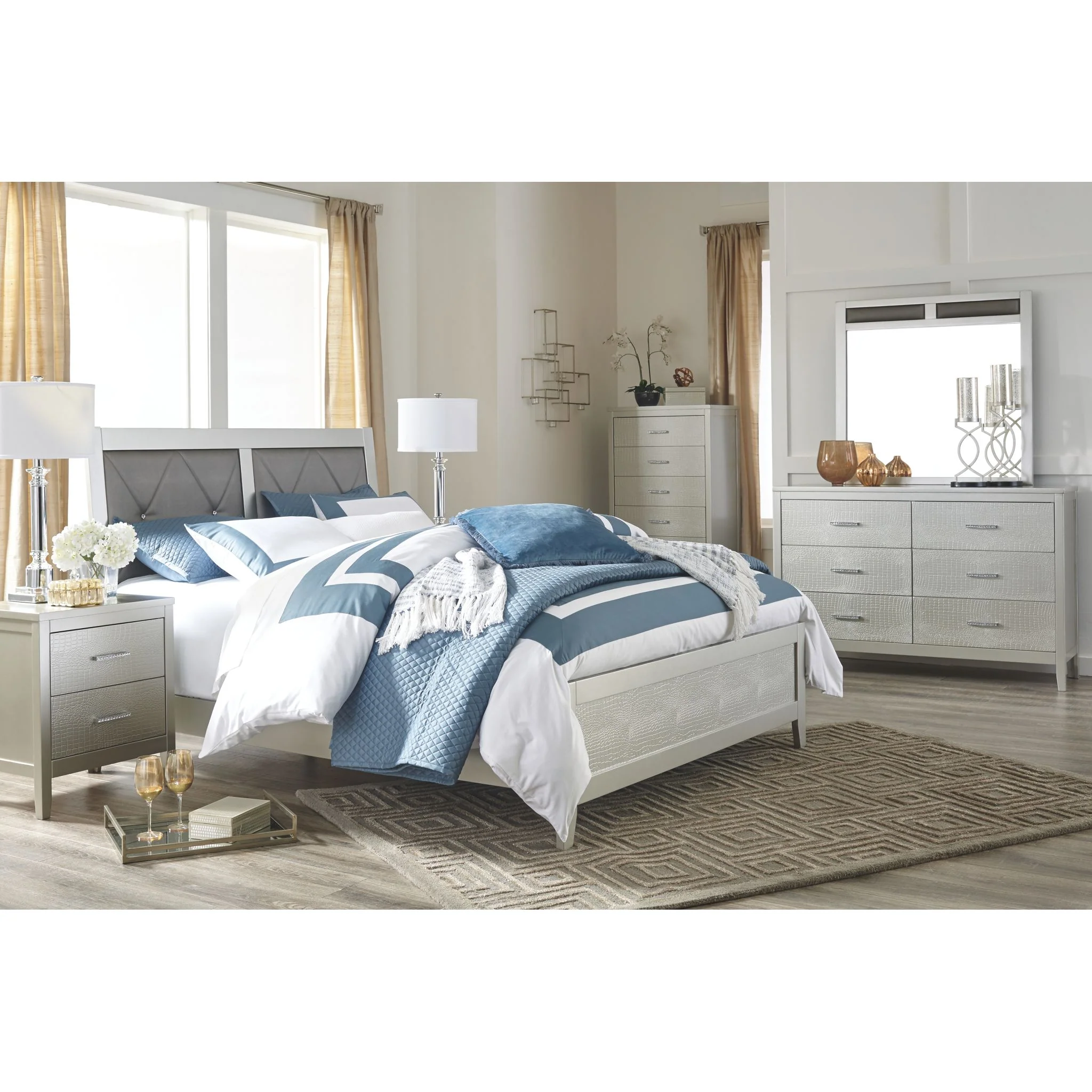 Olivet 3 Piece Bed - Image 5