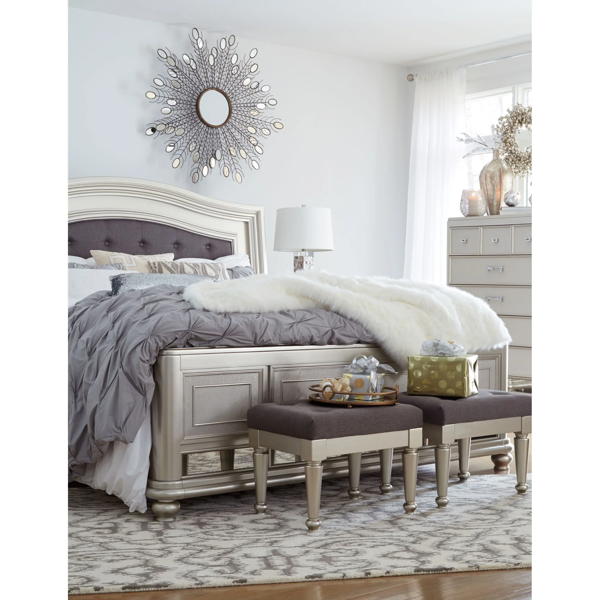 Olivet 3 Piece Full Panel Bed - Image 13