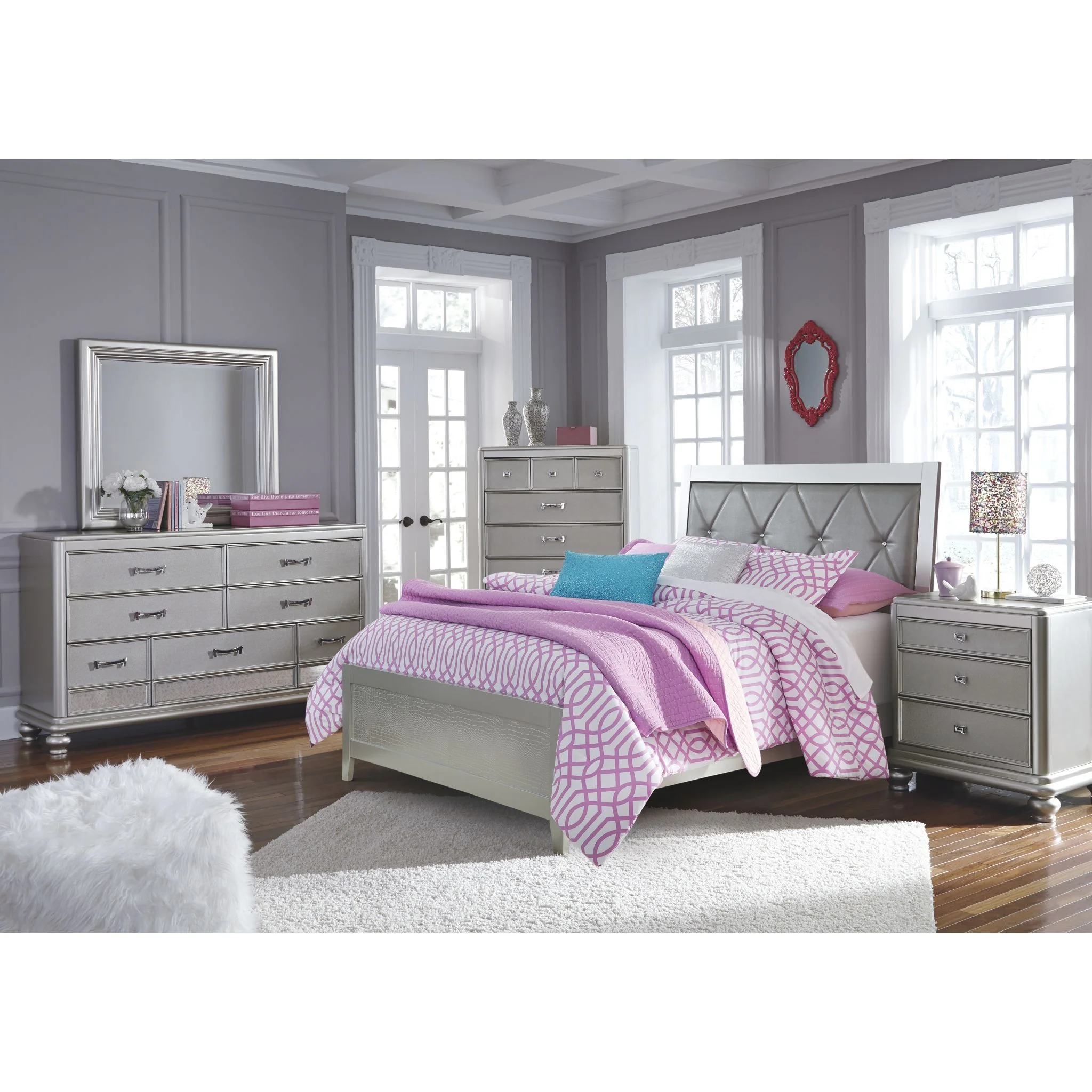 Olivet 5 Piece Full Bedroom - Image 2