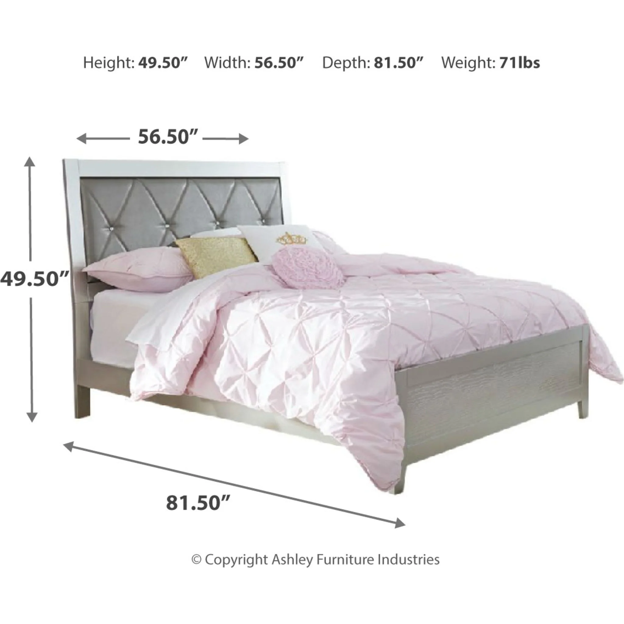Olivet 5 Piece Full Bedroom - Image 6