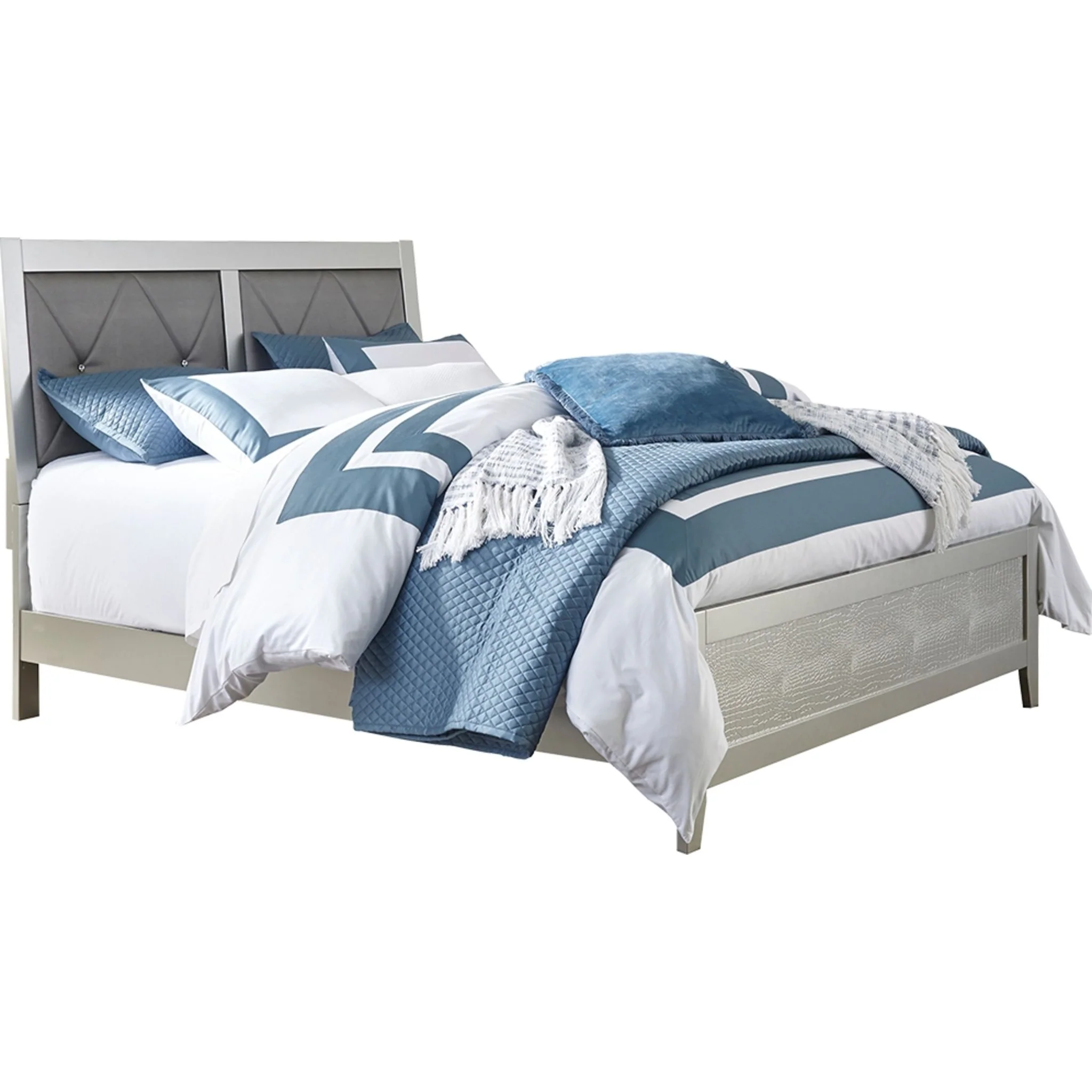 Olivet 5 Piece Panel Bedroom - Image 3