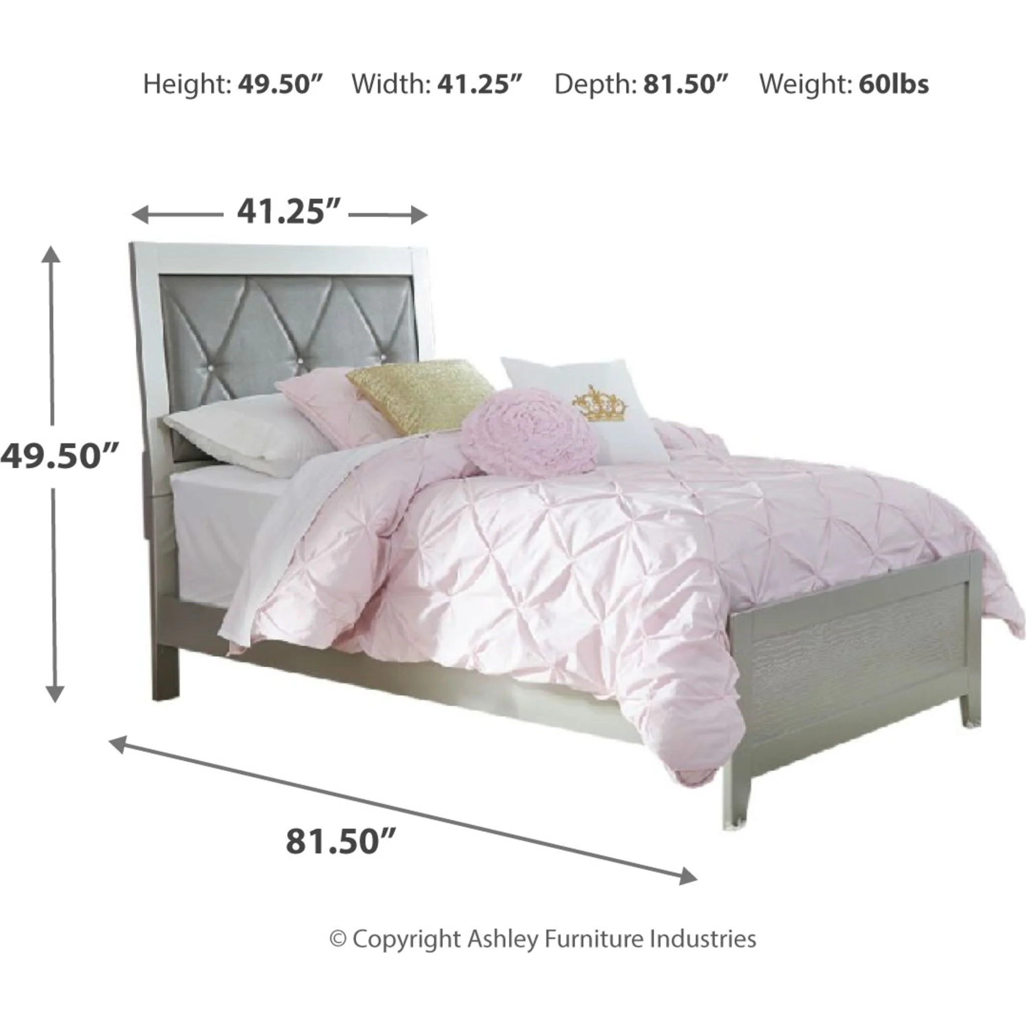 Olivet 5 Piece Twin Bedroom - Image 5