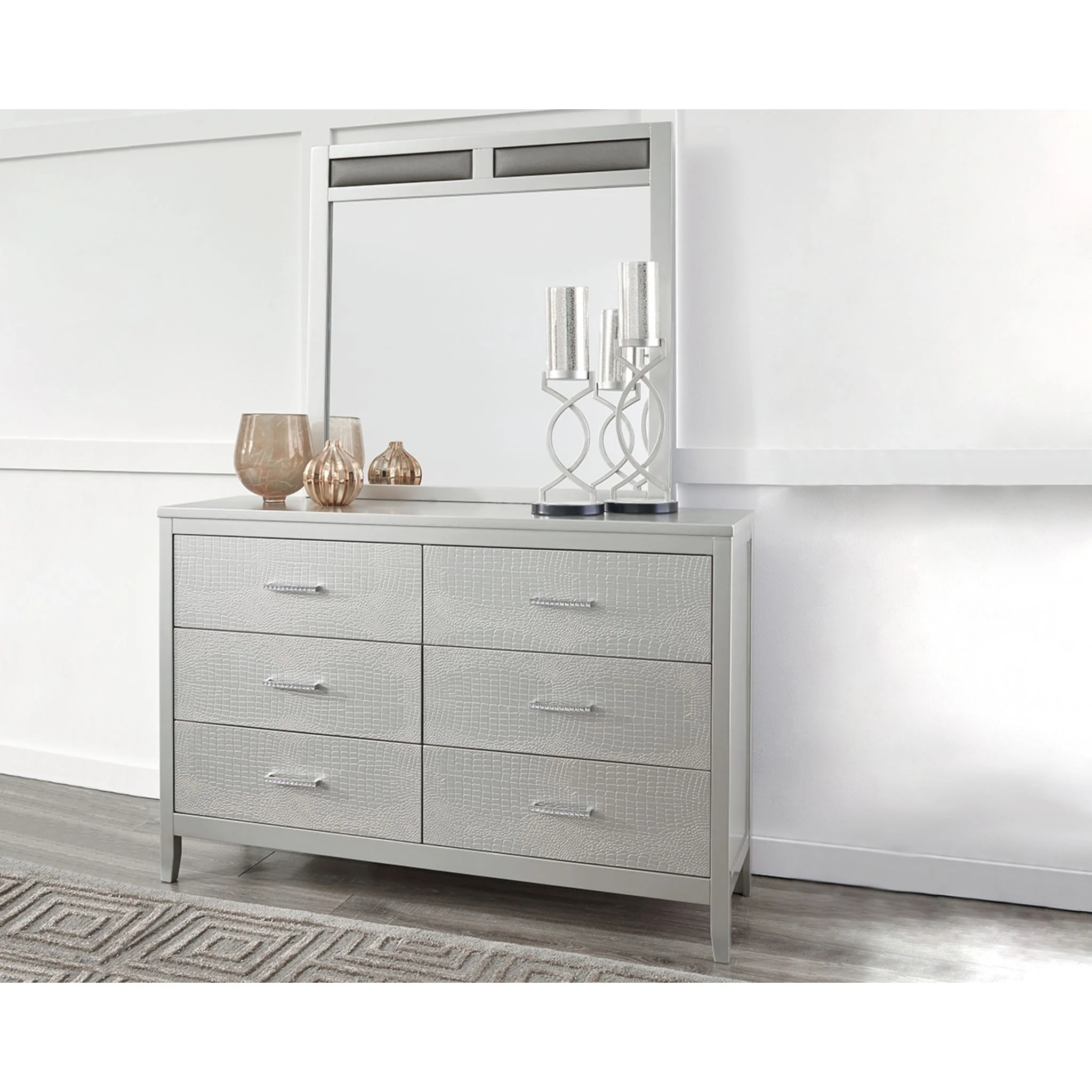 Olivet Dresser and Mirror - Image 2