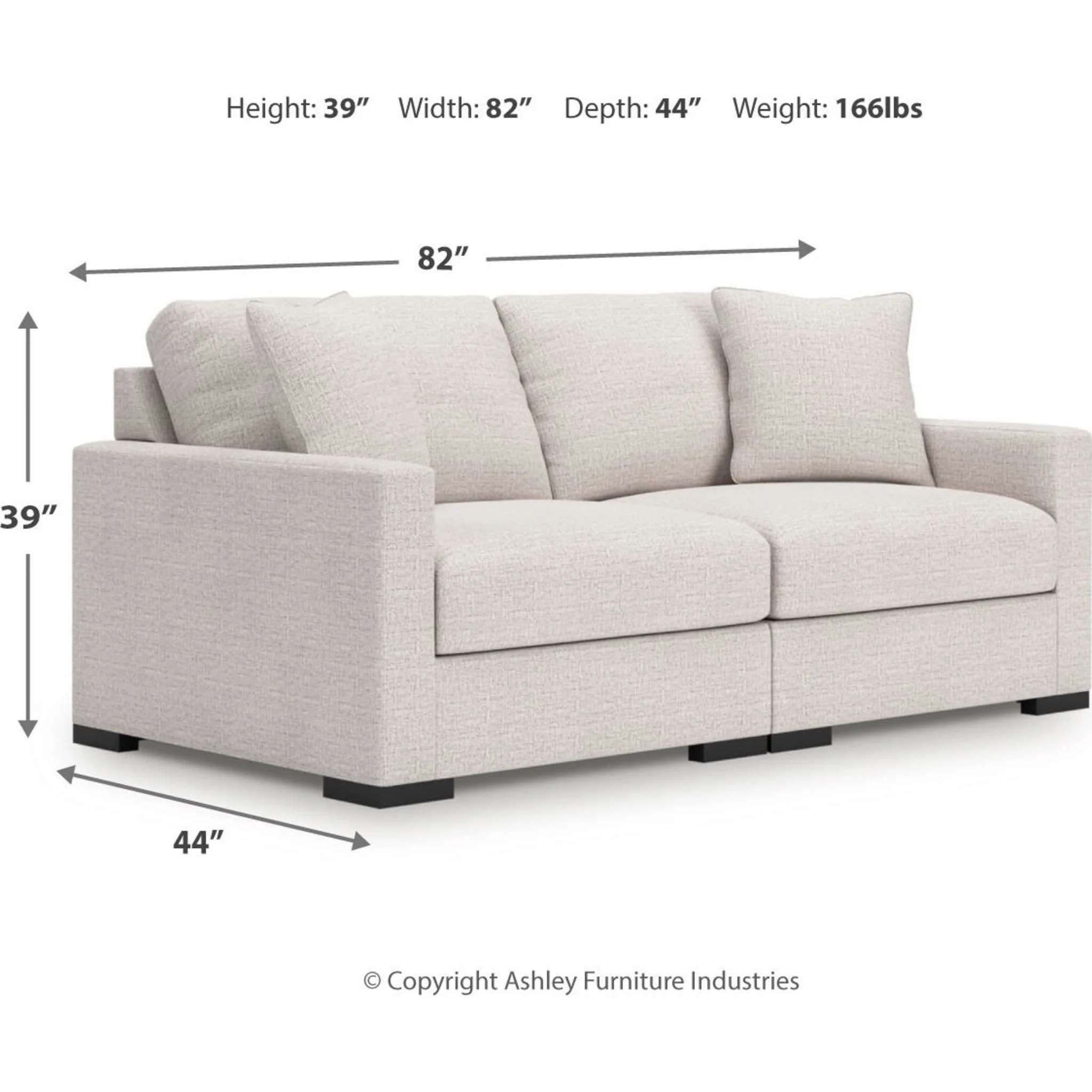 Omaha-Exclusive 2 Piece Modular Sectional - Image 19
