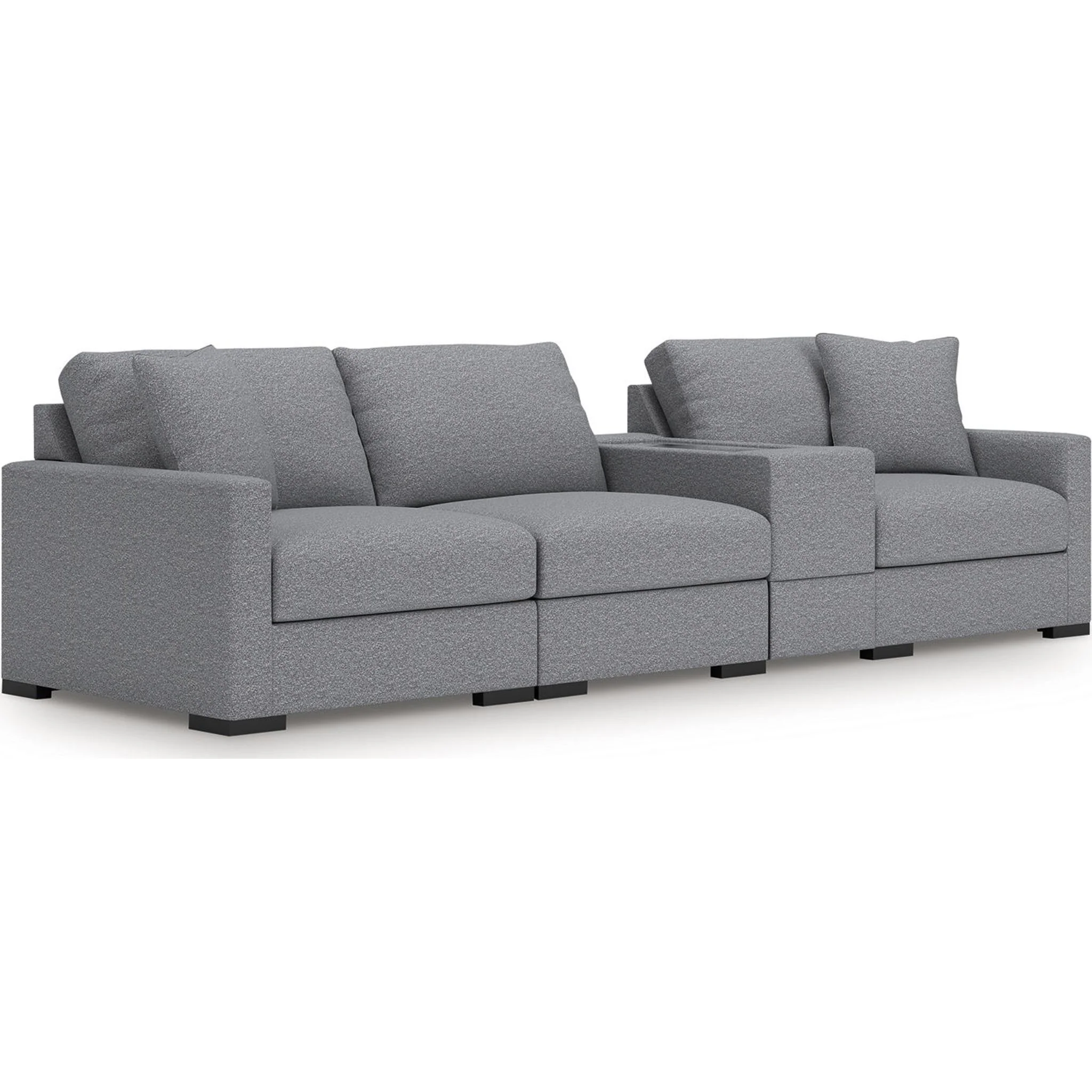 Omaha-Exclusive 4 Piece Modular Sectional with Storage - Image 2