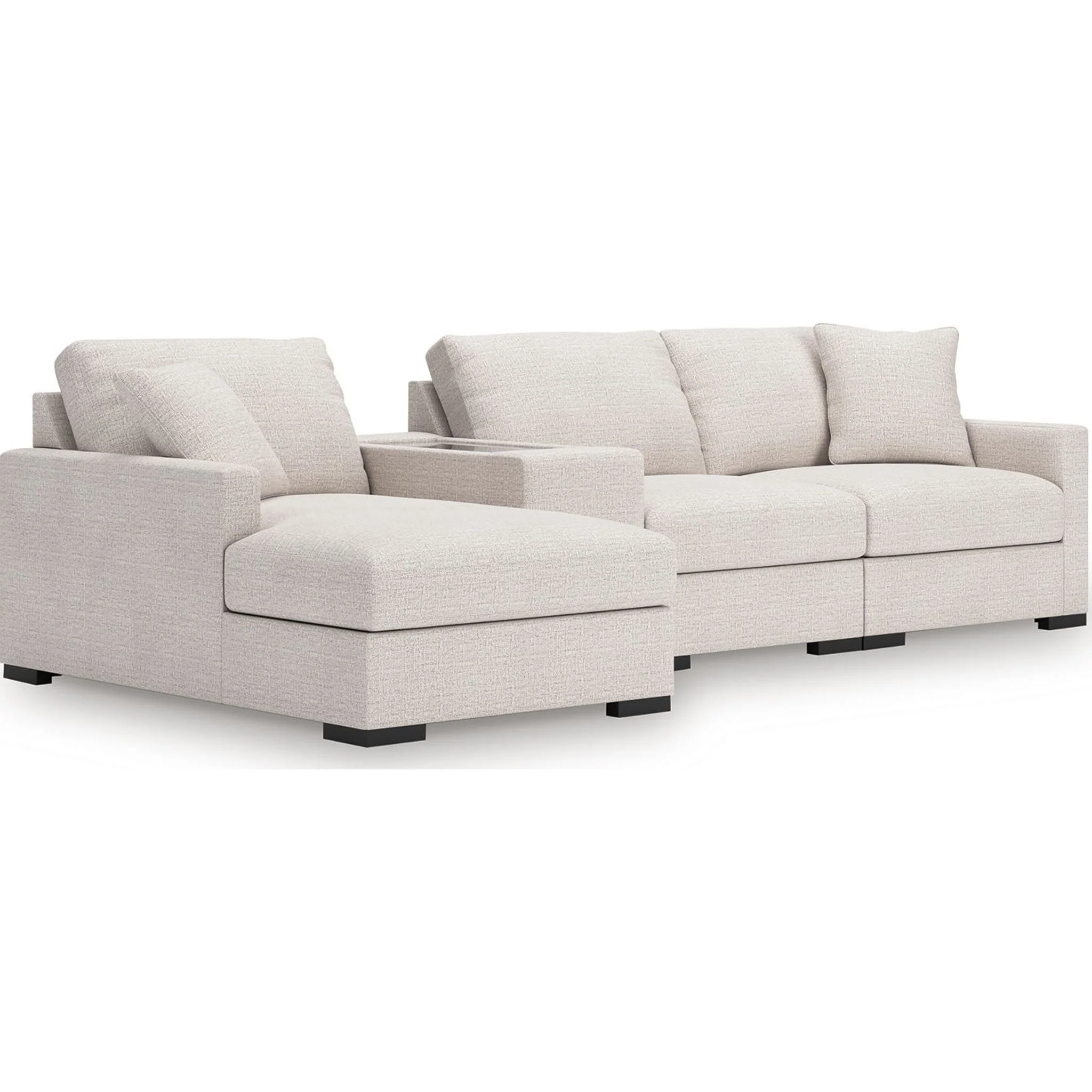 Omaha-Exclusive 4 Piece Modular Sectional with Storage and Chaise - Image 89