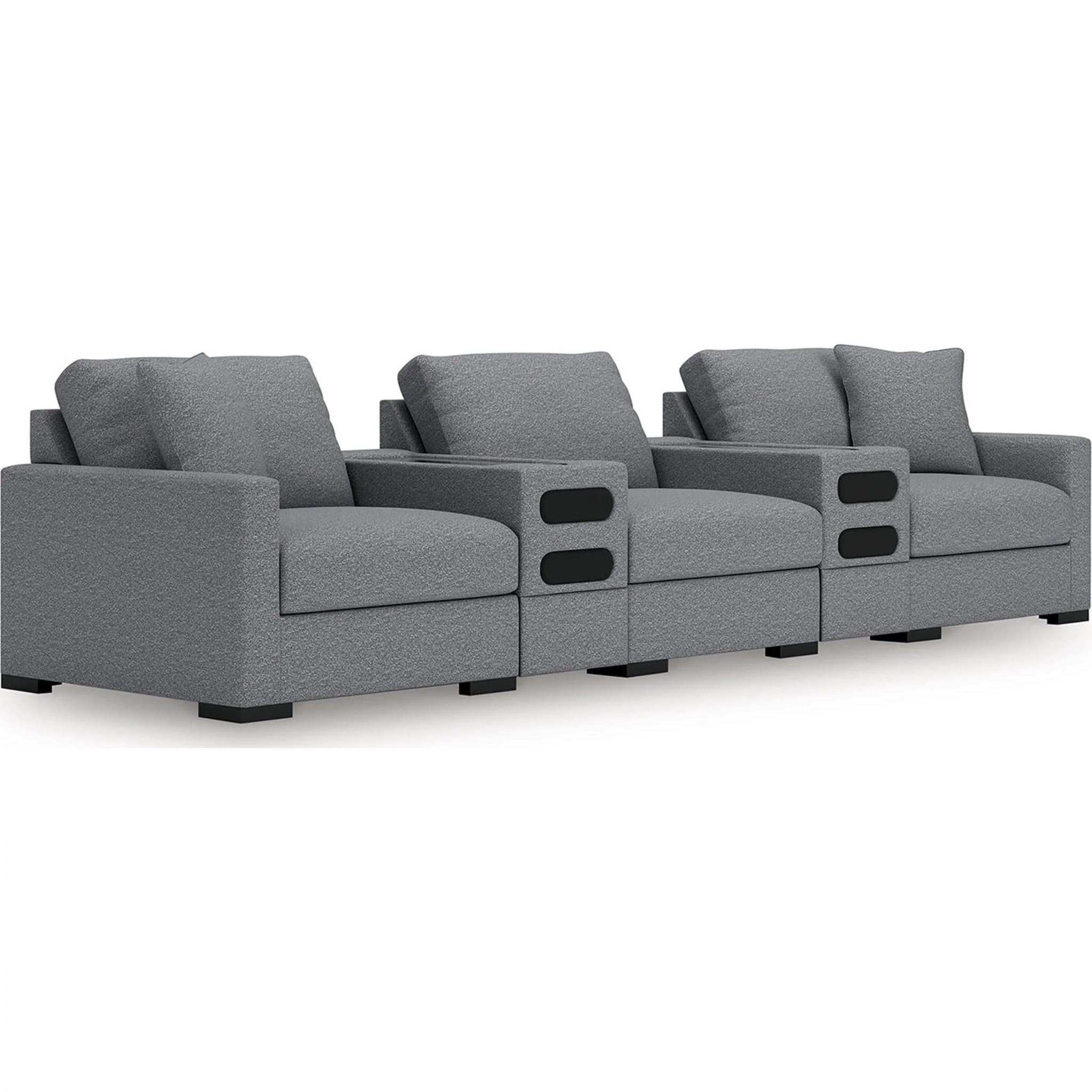 Omaha-Exclusive 5 Piece Modular Sectional with Dual Audio System - Image 2