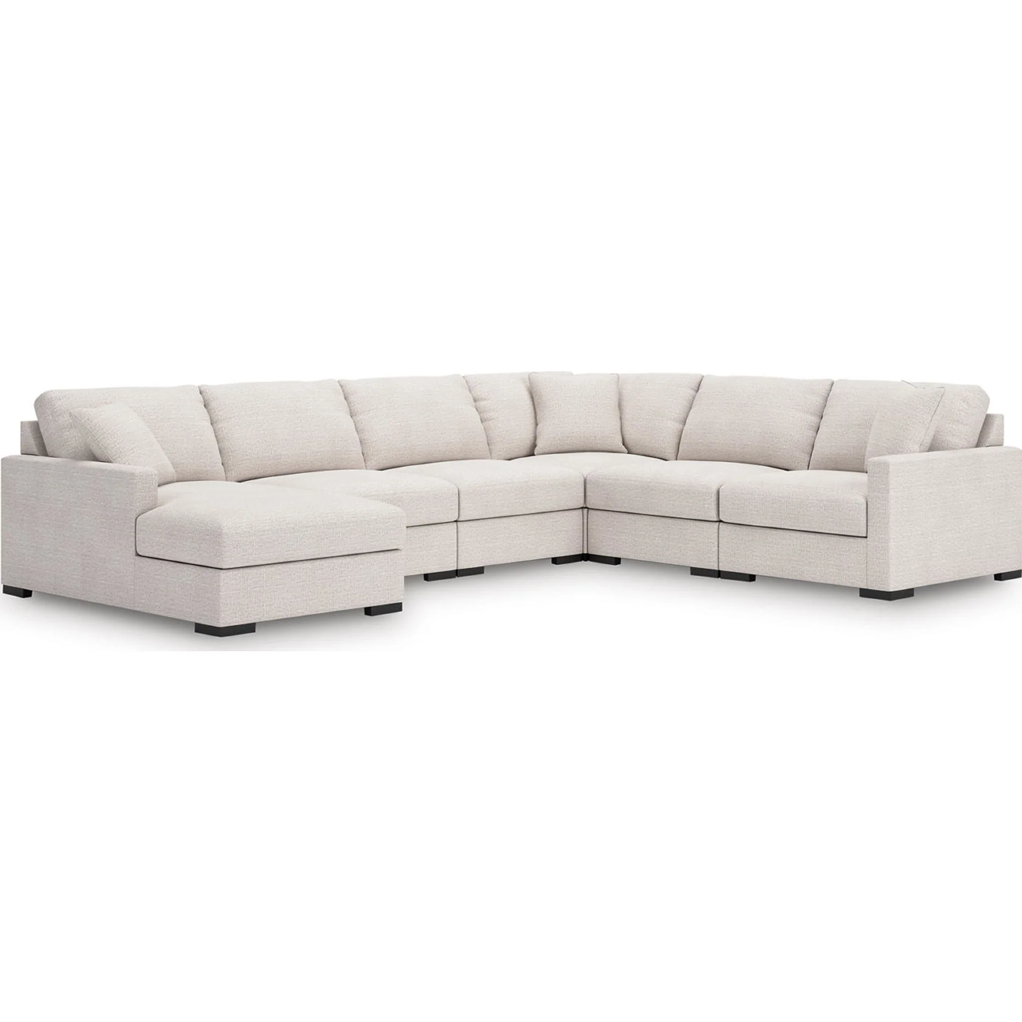 Omaha-Exclusive 6 Piece Modular Sectional with Chaise - Image 109