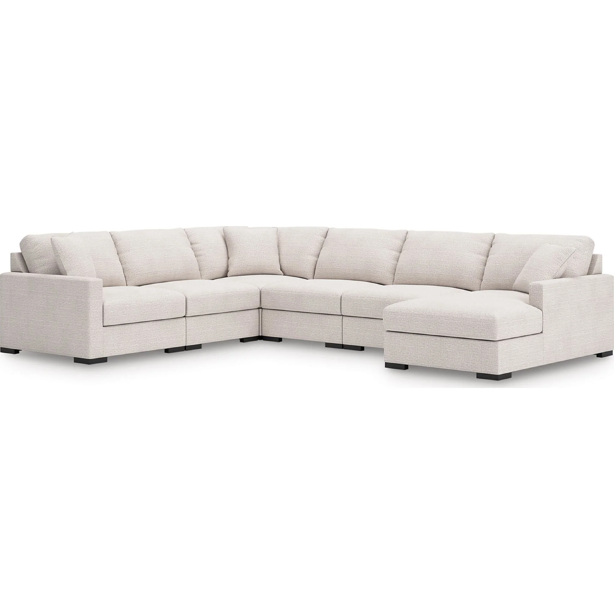 Omaha-Exclusive 6 Piece Modular Sectional with Chaise - Image 4