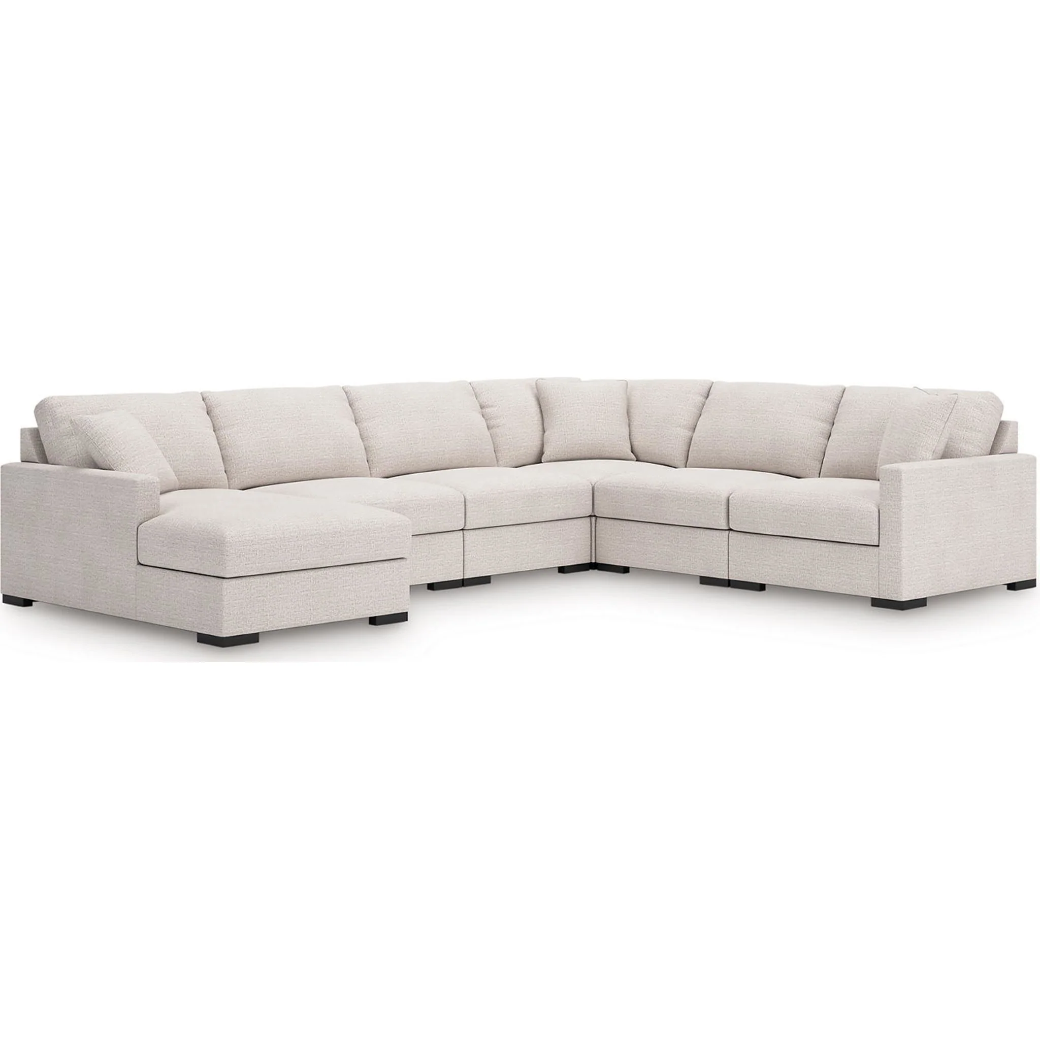 Omaha-Exclusive 6 Piece Modular Sectional with Chaise - Image 86