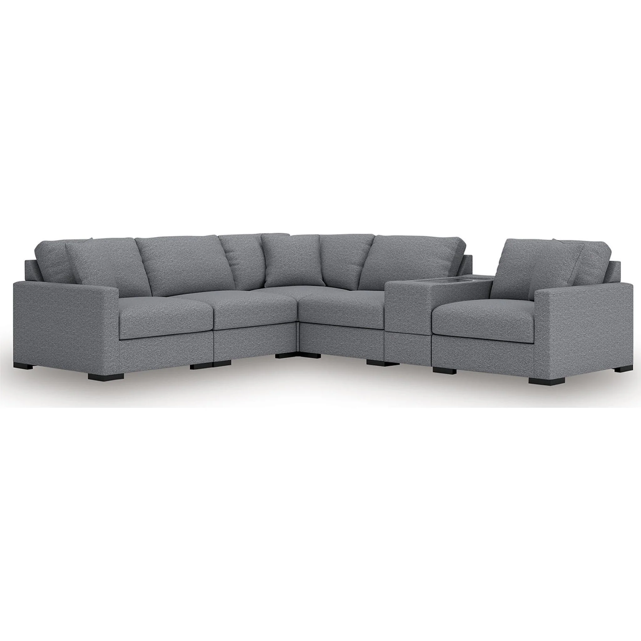 Omaha-Exclusive 6 Piece Modular Sectional with Storage - Image 2