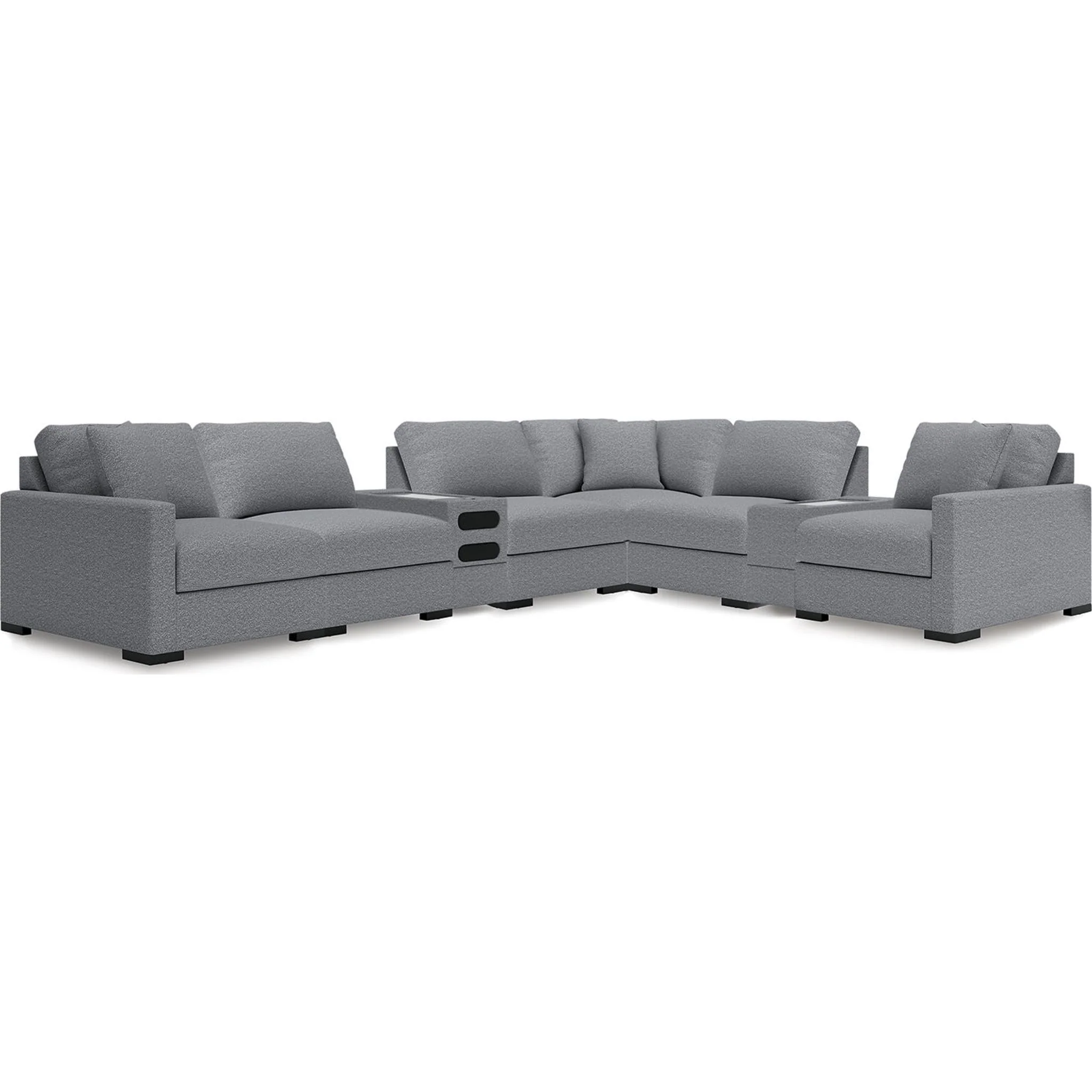 Omaha-Exclusive 8 Piece Modular Sectional with Audio System and Storage - Image 40