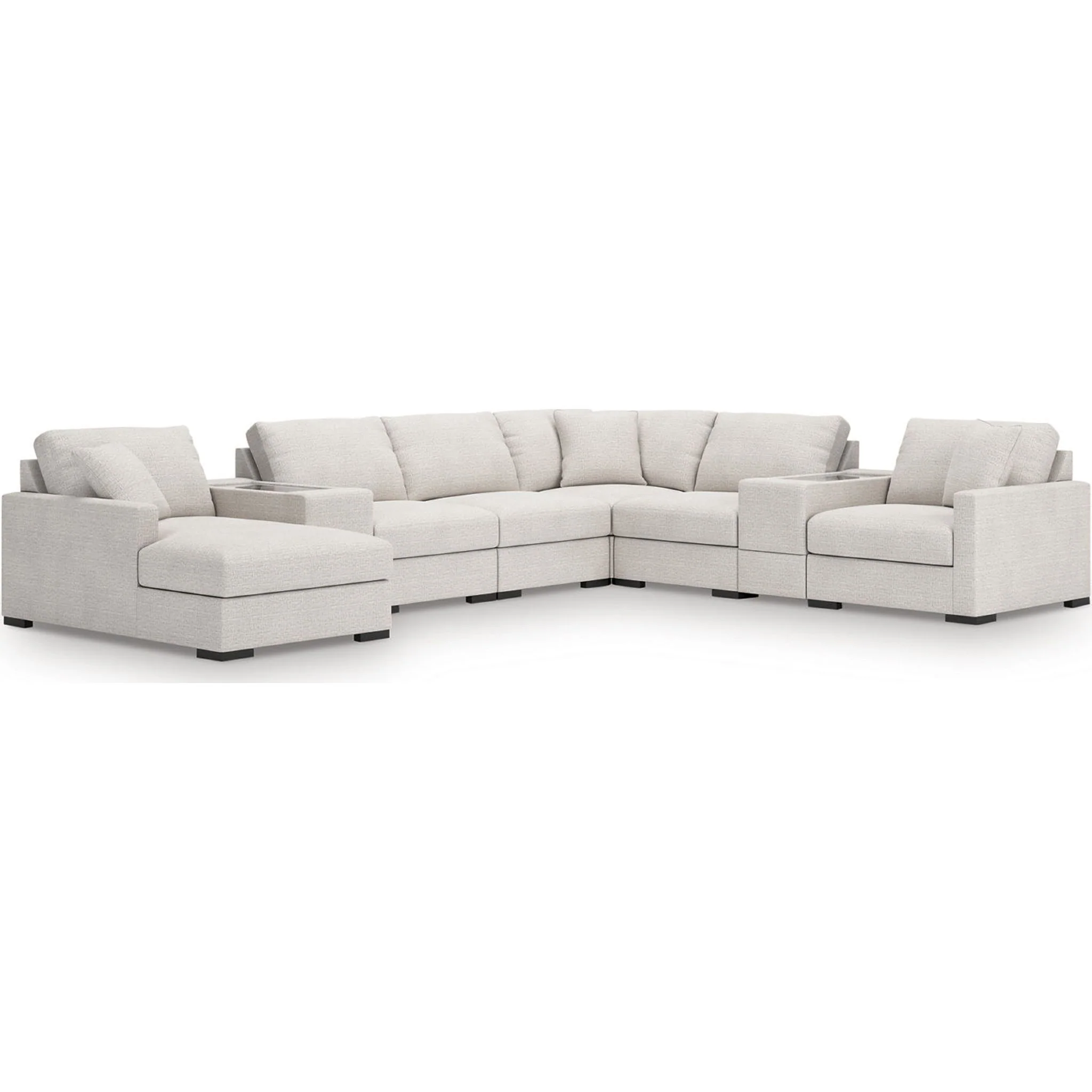 Omaha-Exclusive 8 Piece Modular Sectional with Chaise and Storage - Image 11