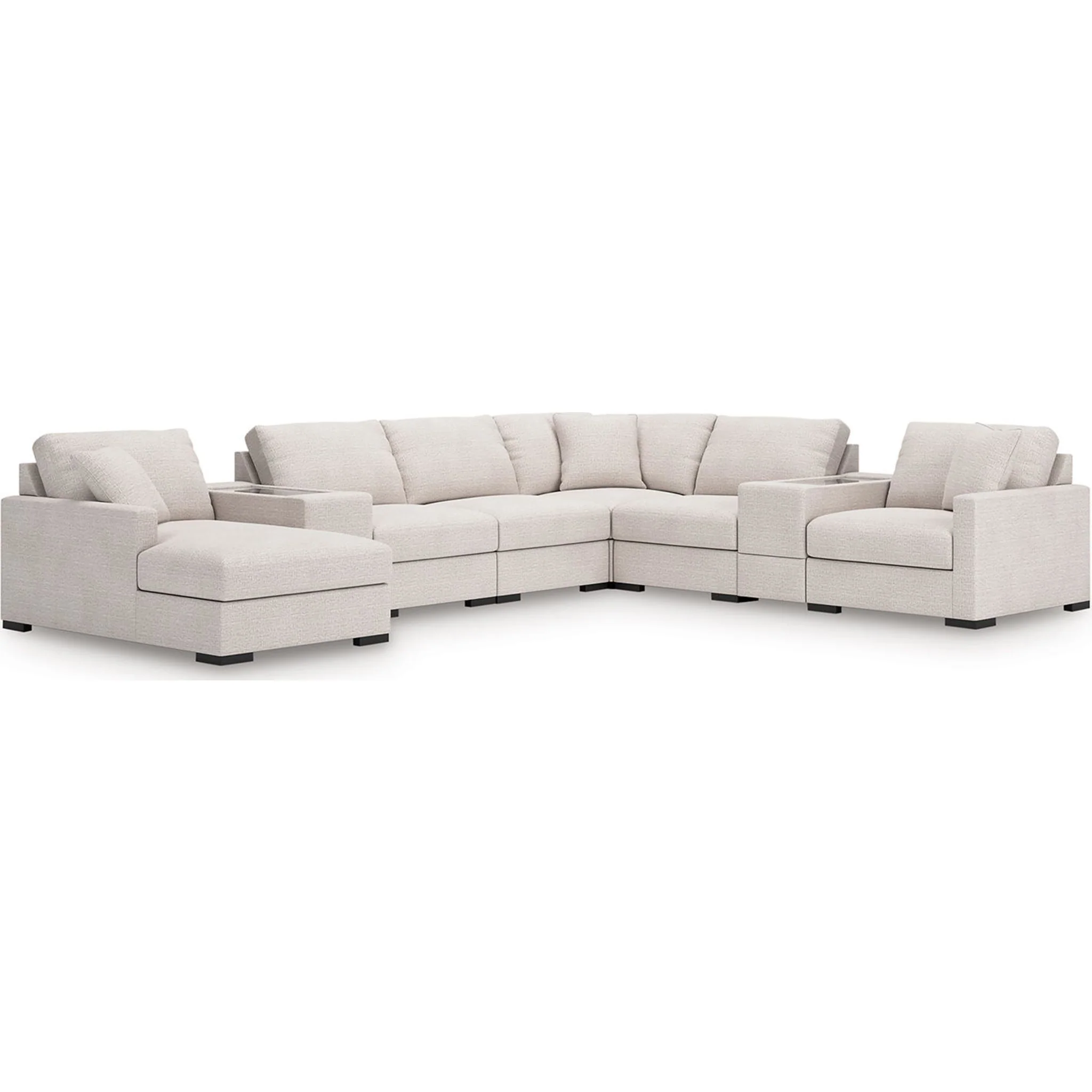 Omaha-Exclusive 8 Piece Modular Sectional with Chaise and Storage - Image 14