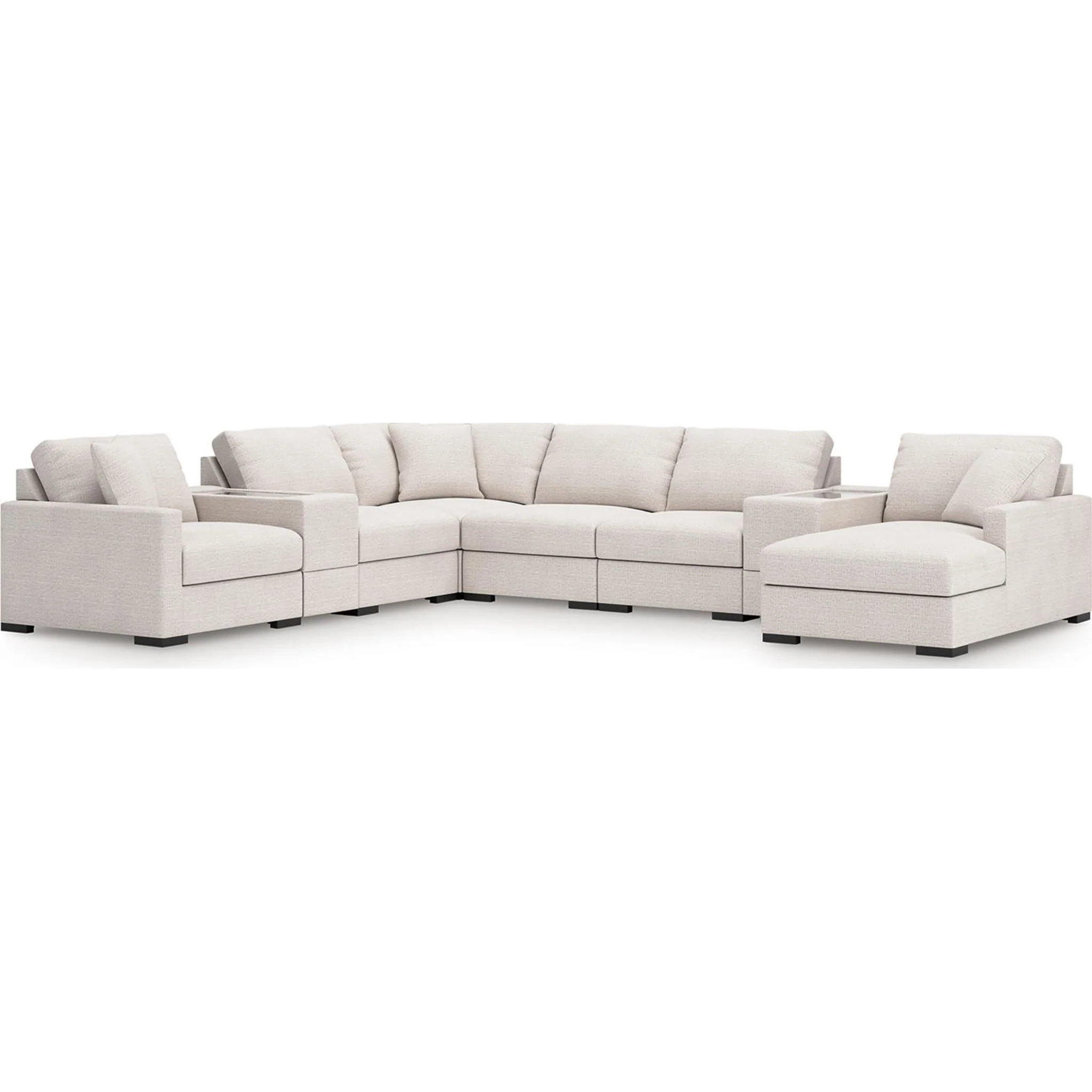Omaha-Exclusive 8 Piece Modular Sectional with Chaise and Storage - Image 78