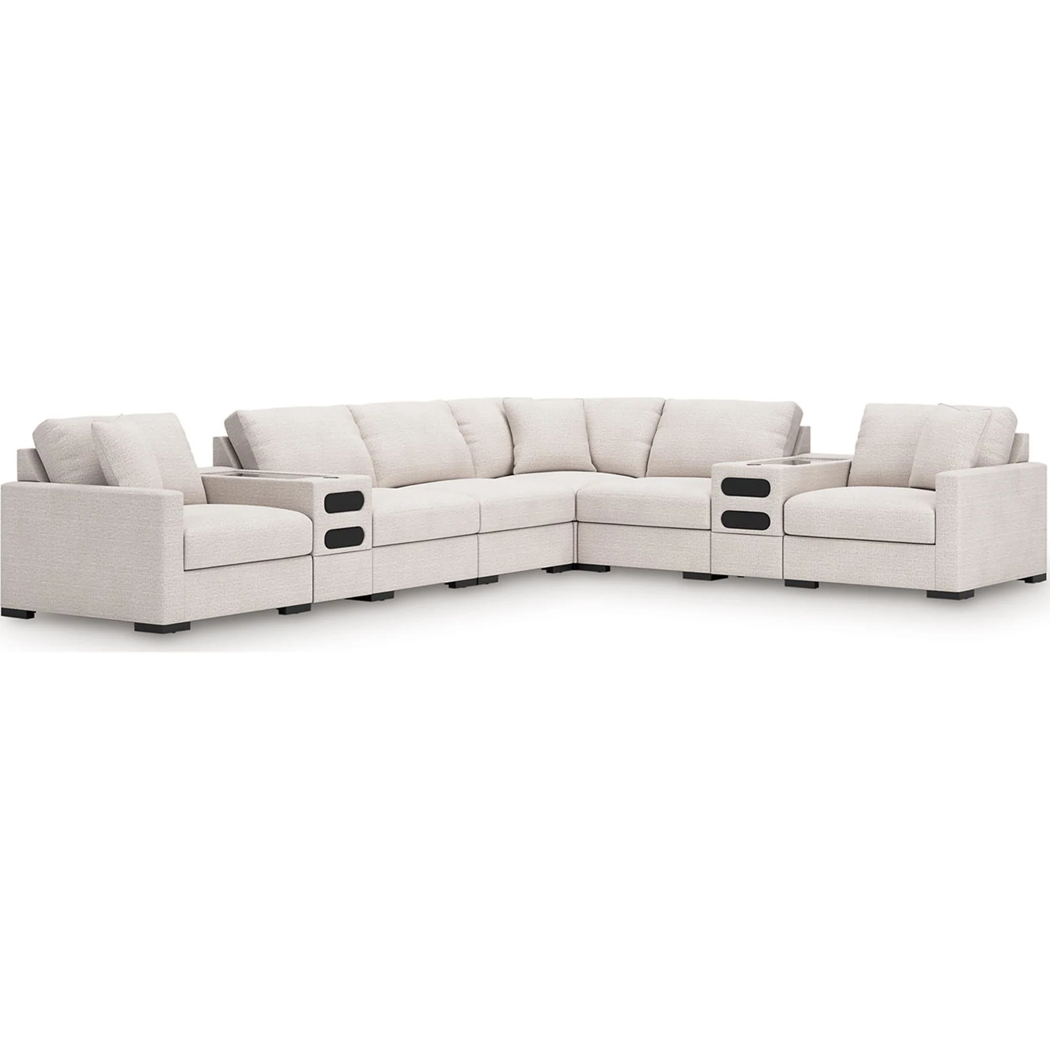 Omaha-Exclusive 8 Piece Modular Sectional with Dual Audio System - Image 37