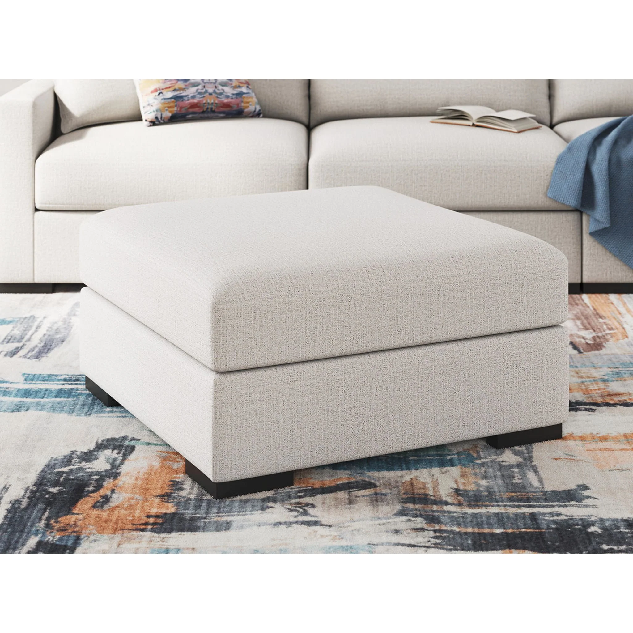 Omaha-Exclusive Oversized Accent Ottoman - Image 10