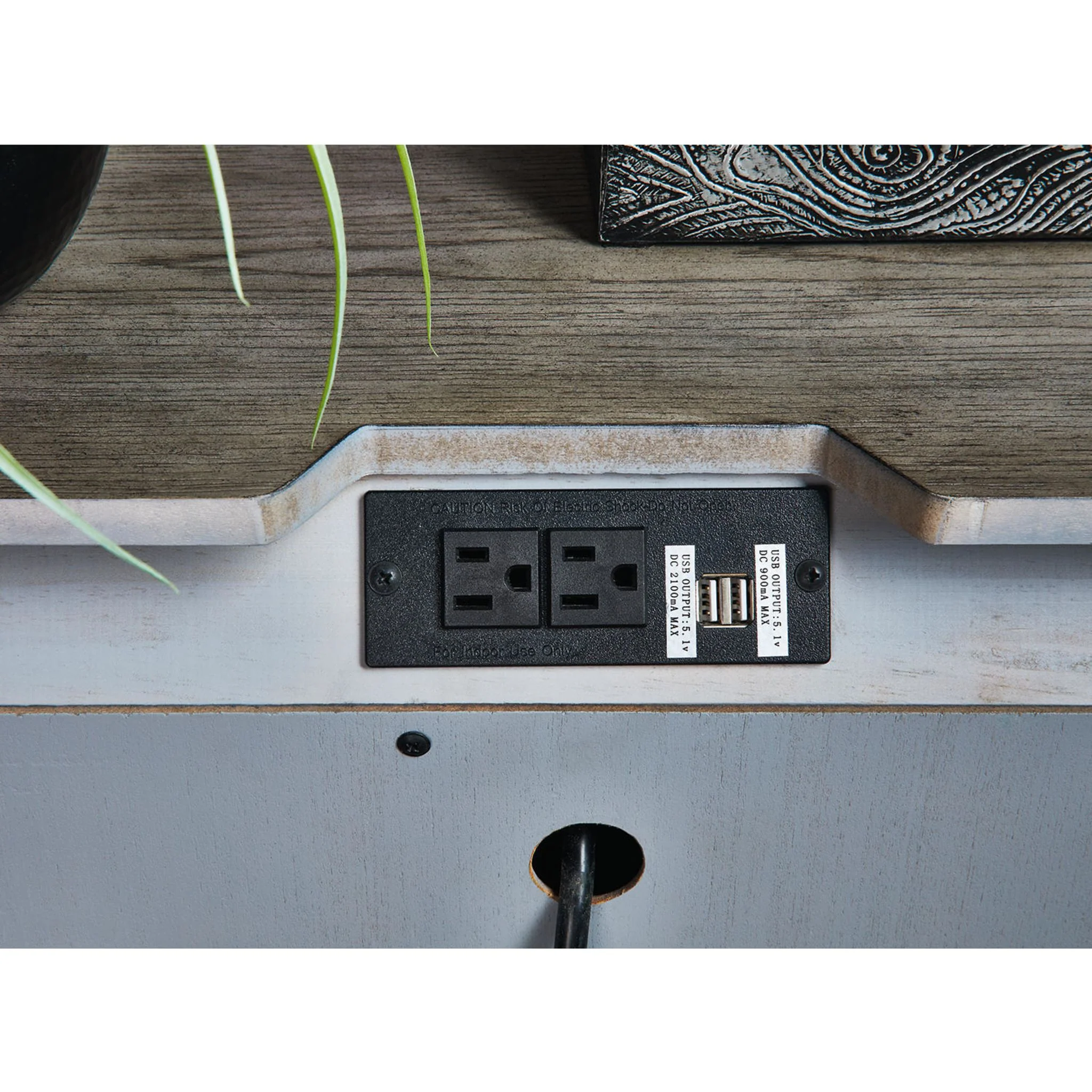 Anibecca One Drawer Nightstand - Image 5