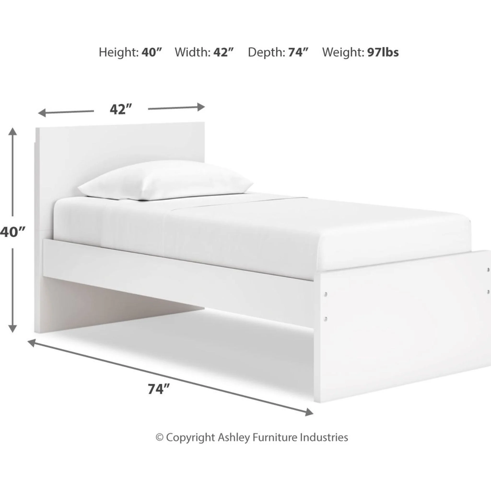 Onita Platform Bed - Image 5