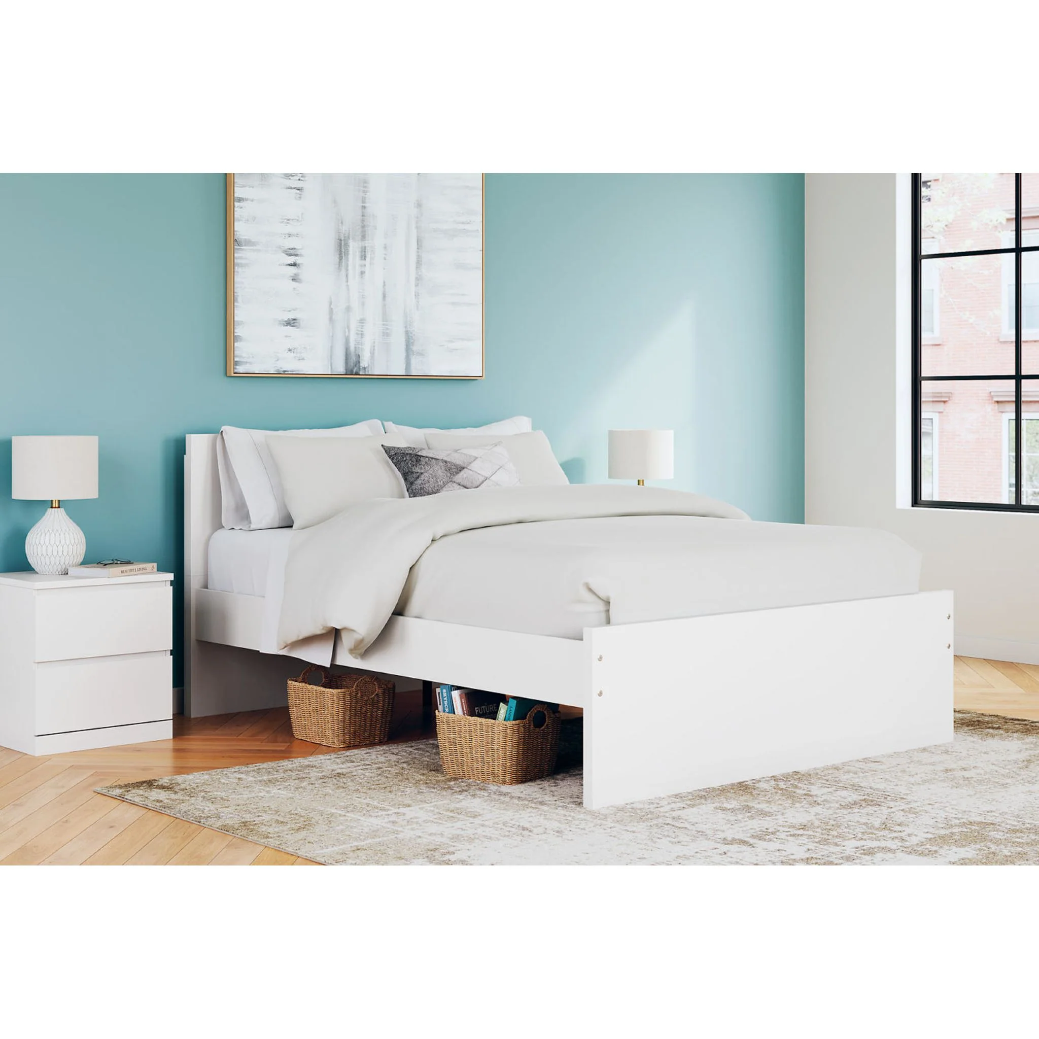 Onita Queen Platform Bed - Image 2