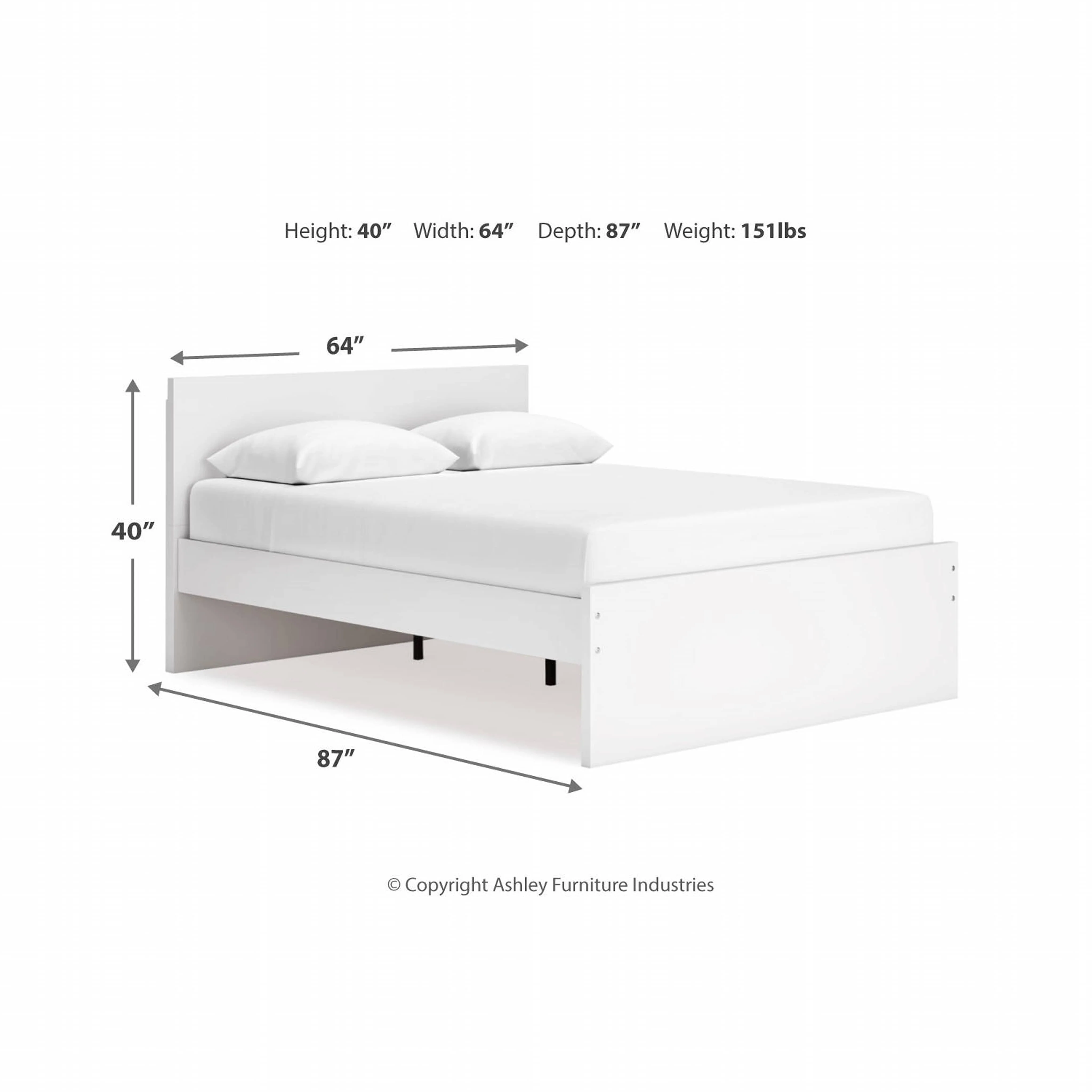 Onita Queen Platform Bed - Image 5