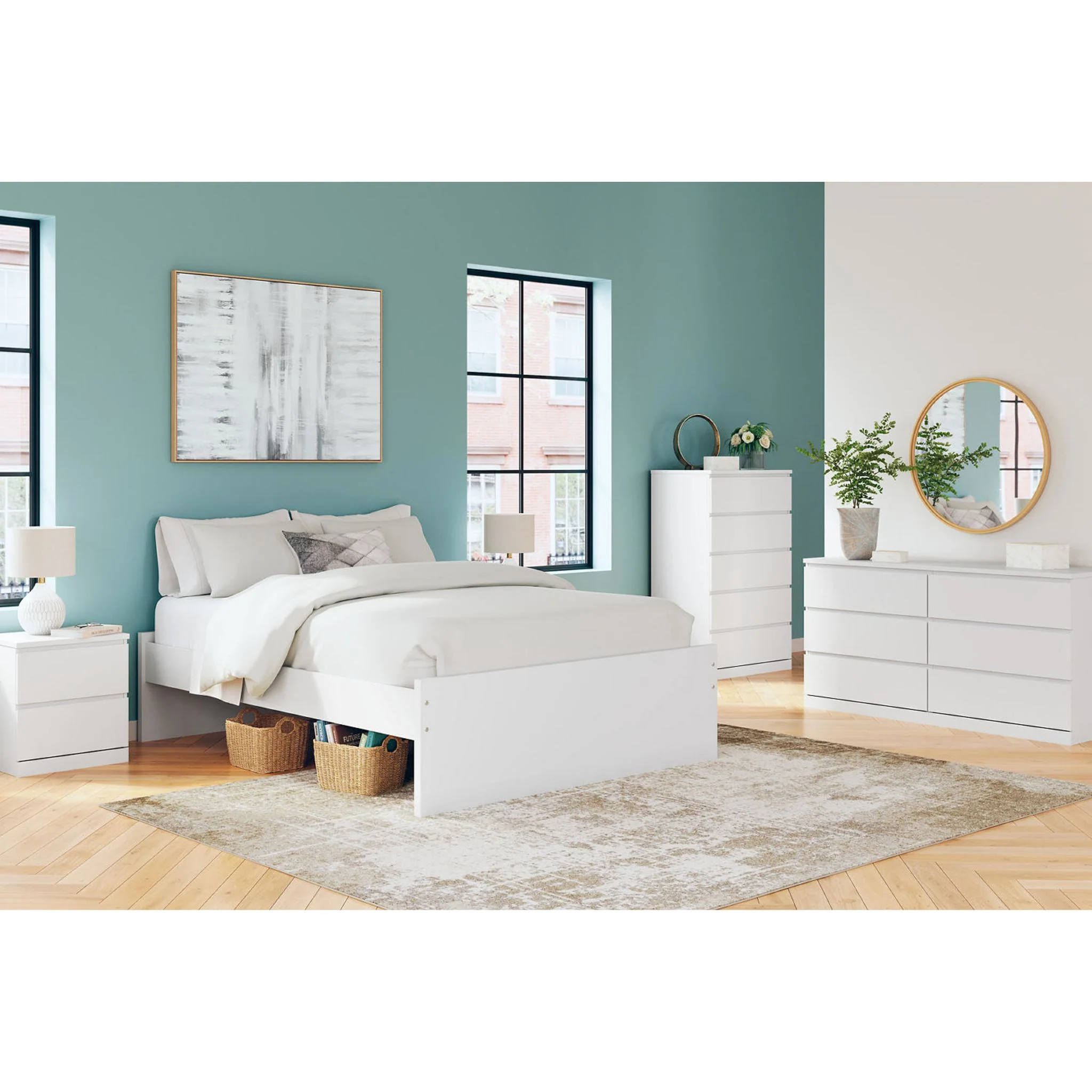 Onita Queen Platform Bed - Image 9