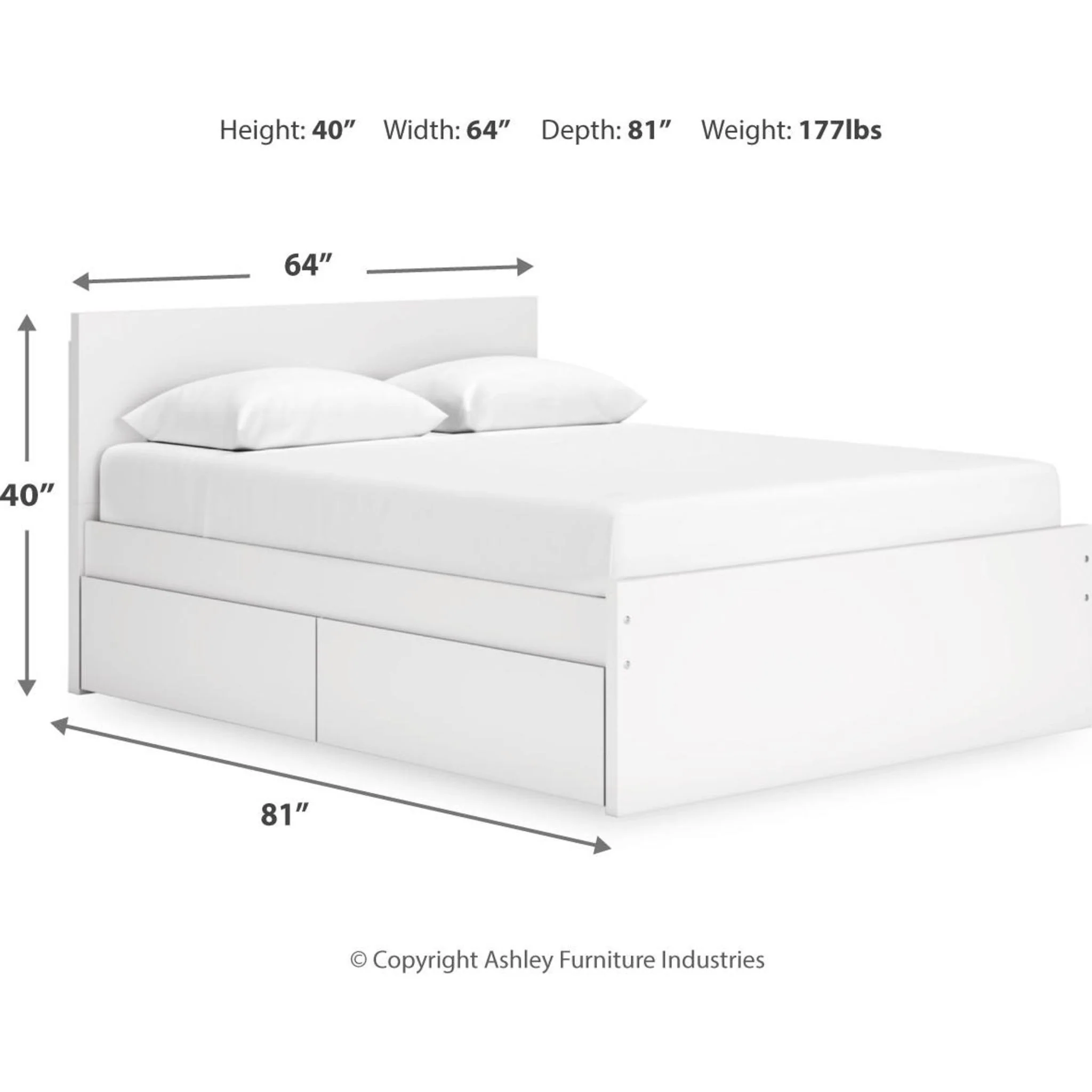 Onita Queen Storage Bed - Image 5