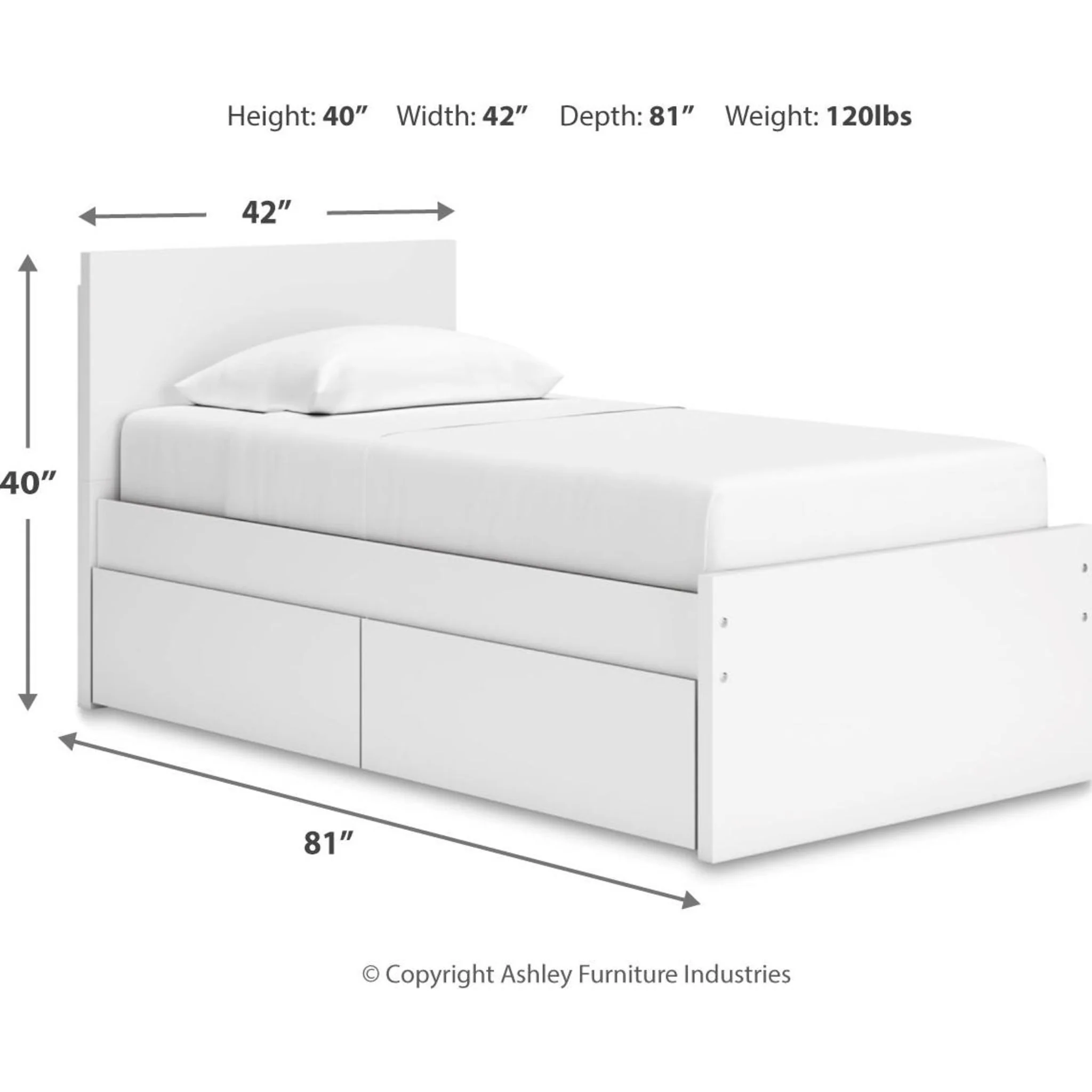 Onita Storage Bed - Image 5