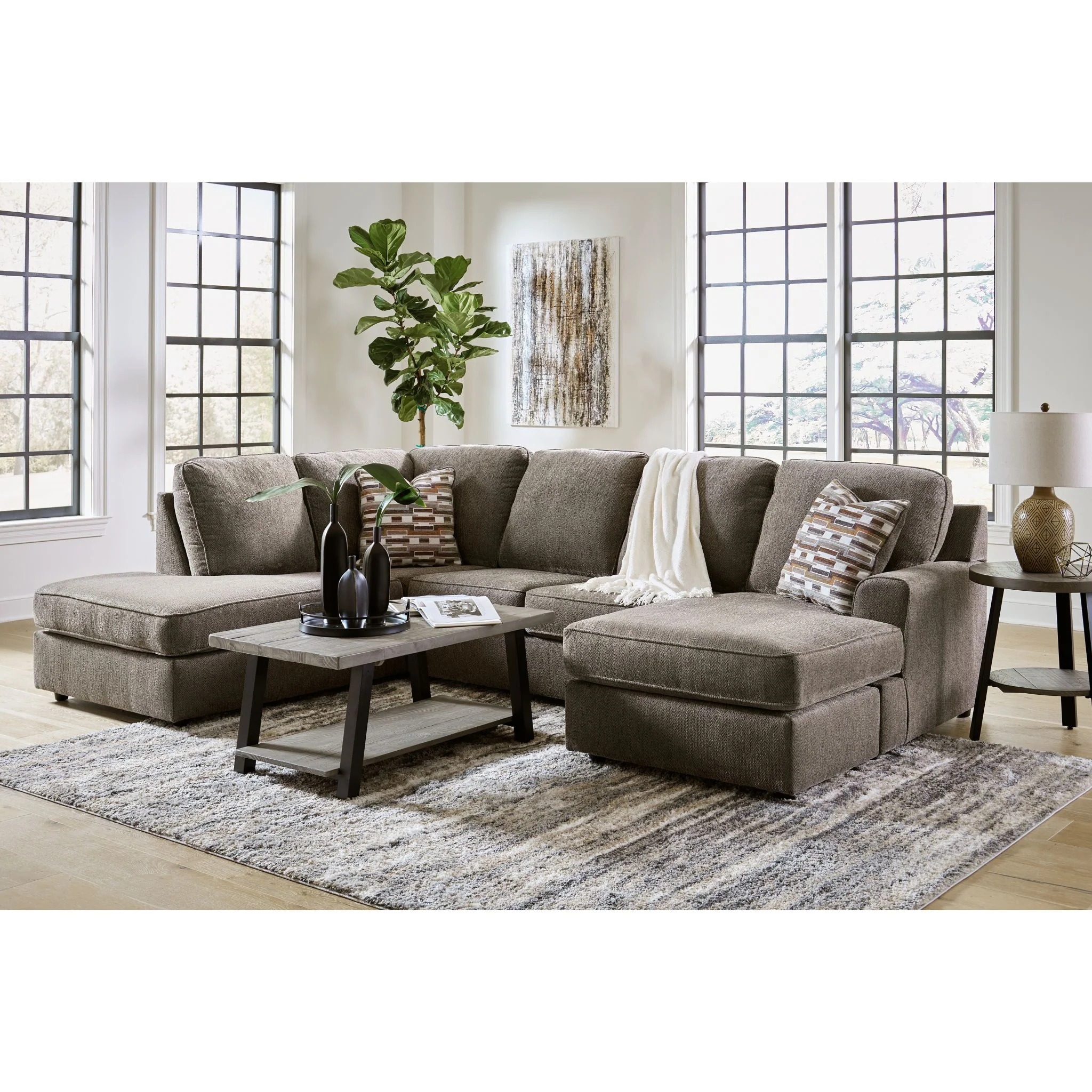 O'Phannon 2 Piece Sectional with Chaise - Image 3